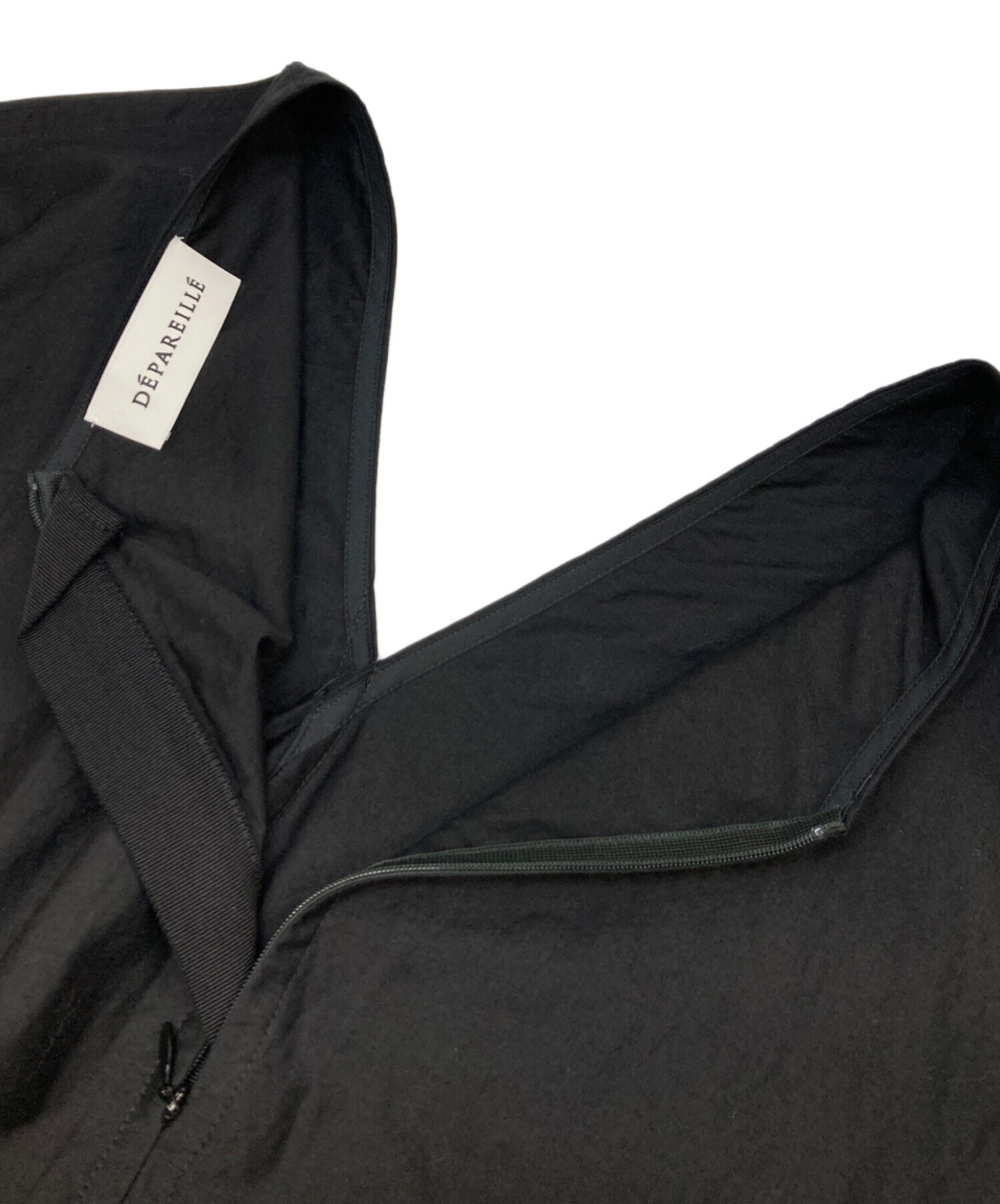 中古・古着通販】DEPAREILLE (デパリエ) Vネックシャツワンピース