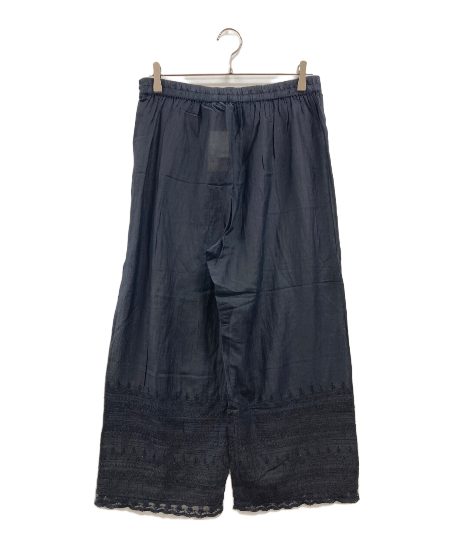 【新品】HOUSE OF LOTUS 裾レースコットンパンツ Mサイズ 中古・古着通販】house of lotus (ハウスオブロータス) レースパンツ