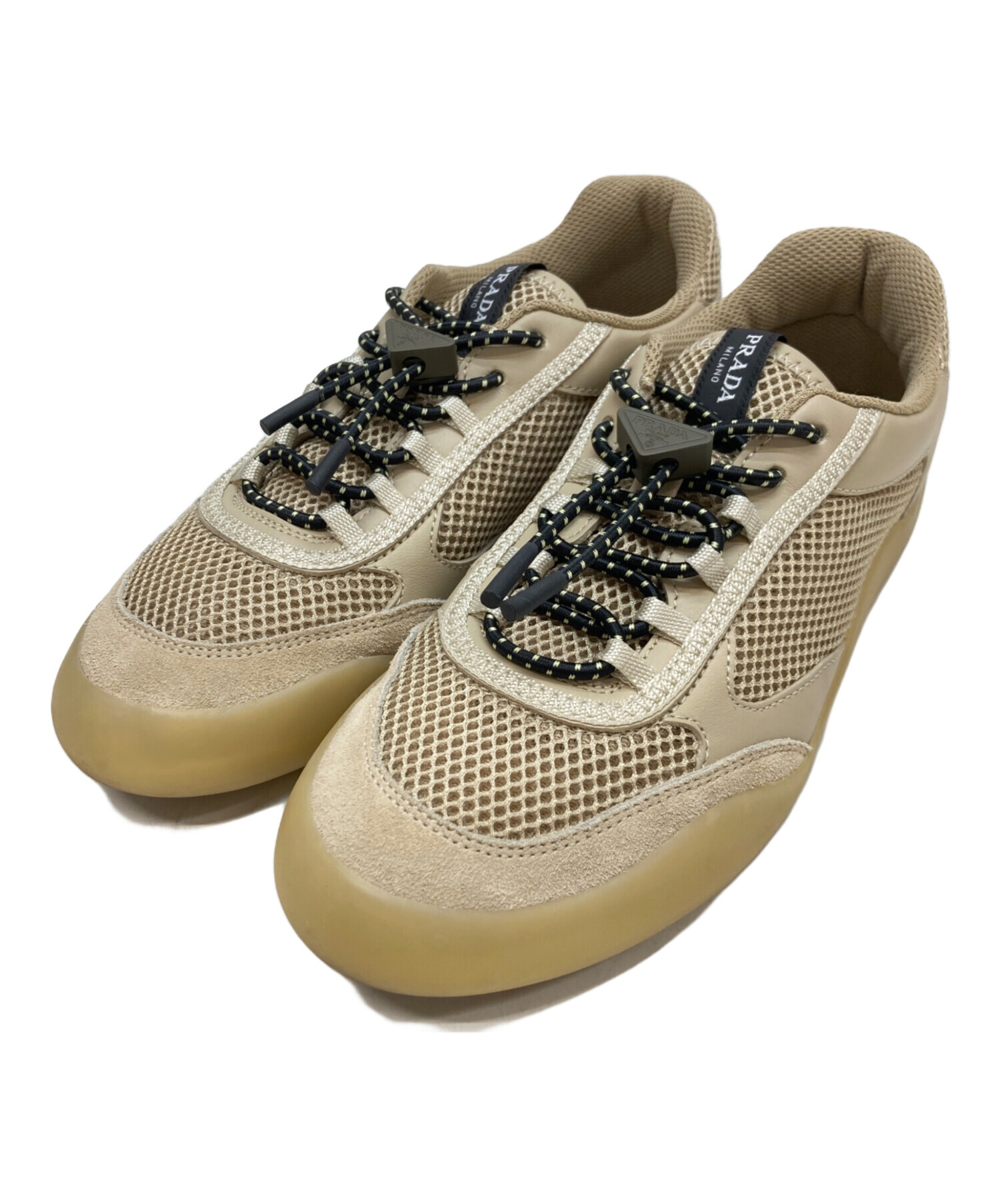 中古・古着通販】PRADA (プラダ) スピードロック メッシュ スニーカー
