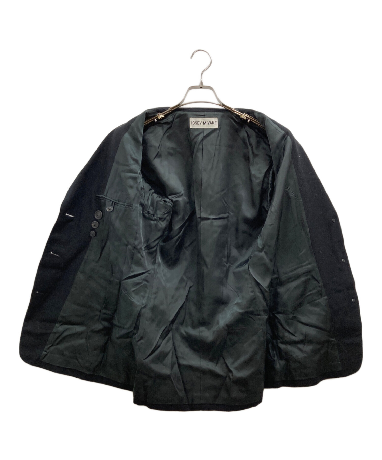 中古・古着通販】ISSEY MIYAKE (イッセイミヤケ) ウール3Bテーラード