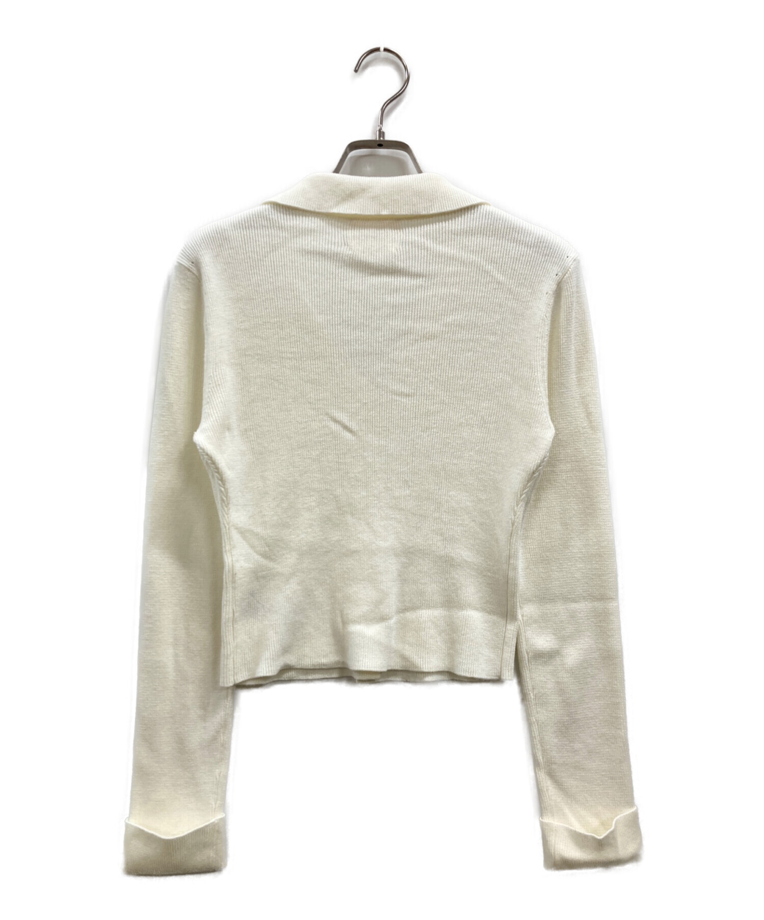 中古・古着通販】SHISHIKUI (シシクイ) open collarニットカーディガン