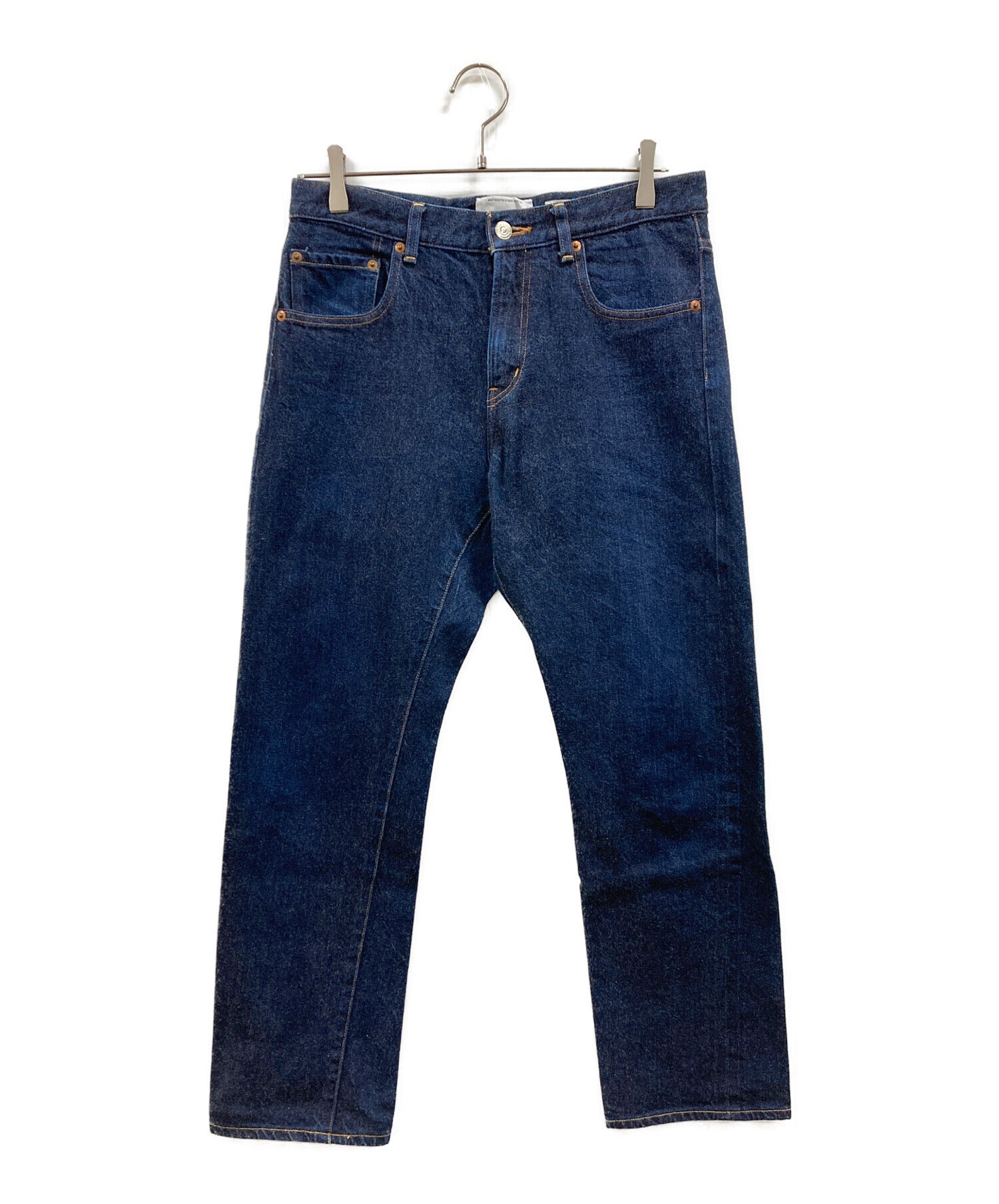 YAECA ヤエカ デニムパンツ S 紺 【古着】【中古】【送料無料】 中古・古着通販】YAECA (ヤエカ) デニムパンツ ネイビー サイズ:78.5