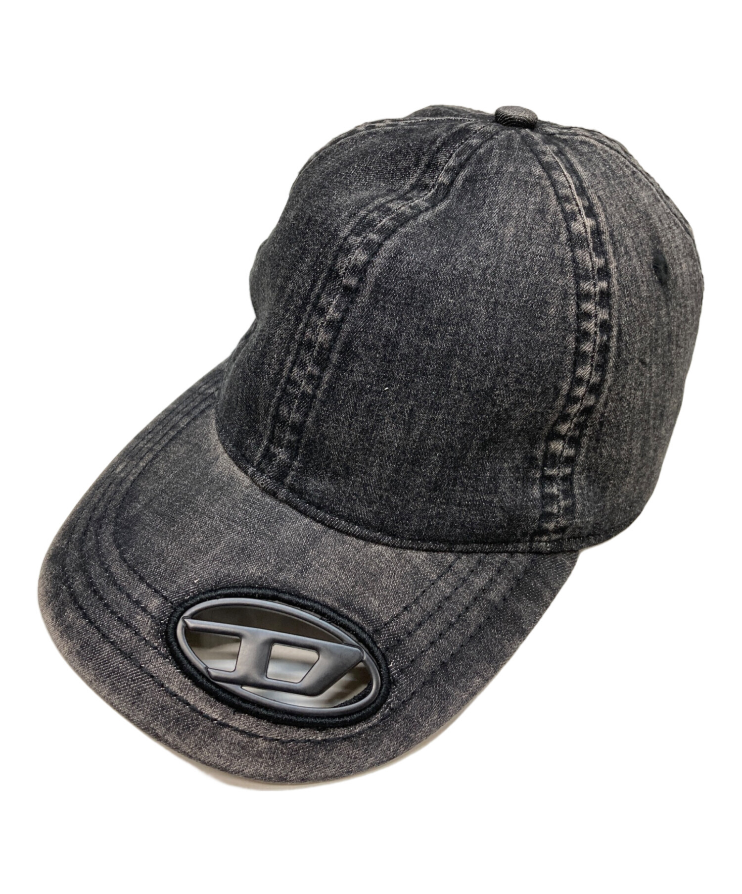 中古・古着通販】DIESEL (ディーゼル) デニムロゴキャップ グレー