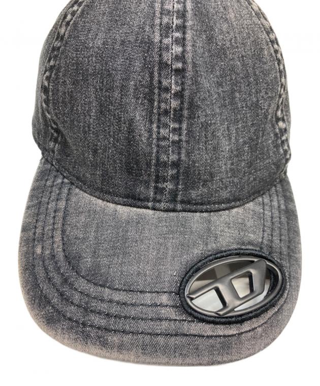 DIESEL タグ付き デニム風ダメージグレーキャップ サイズ2 Diesel デニム キャップ | グレー | FARFETCH JP