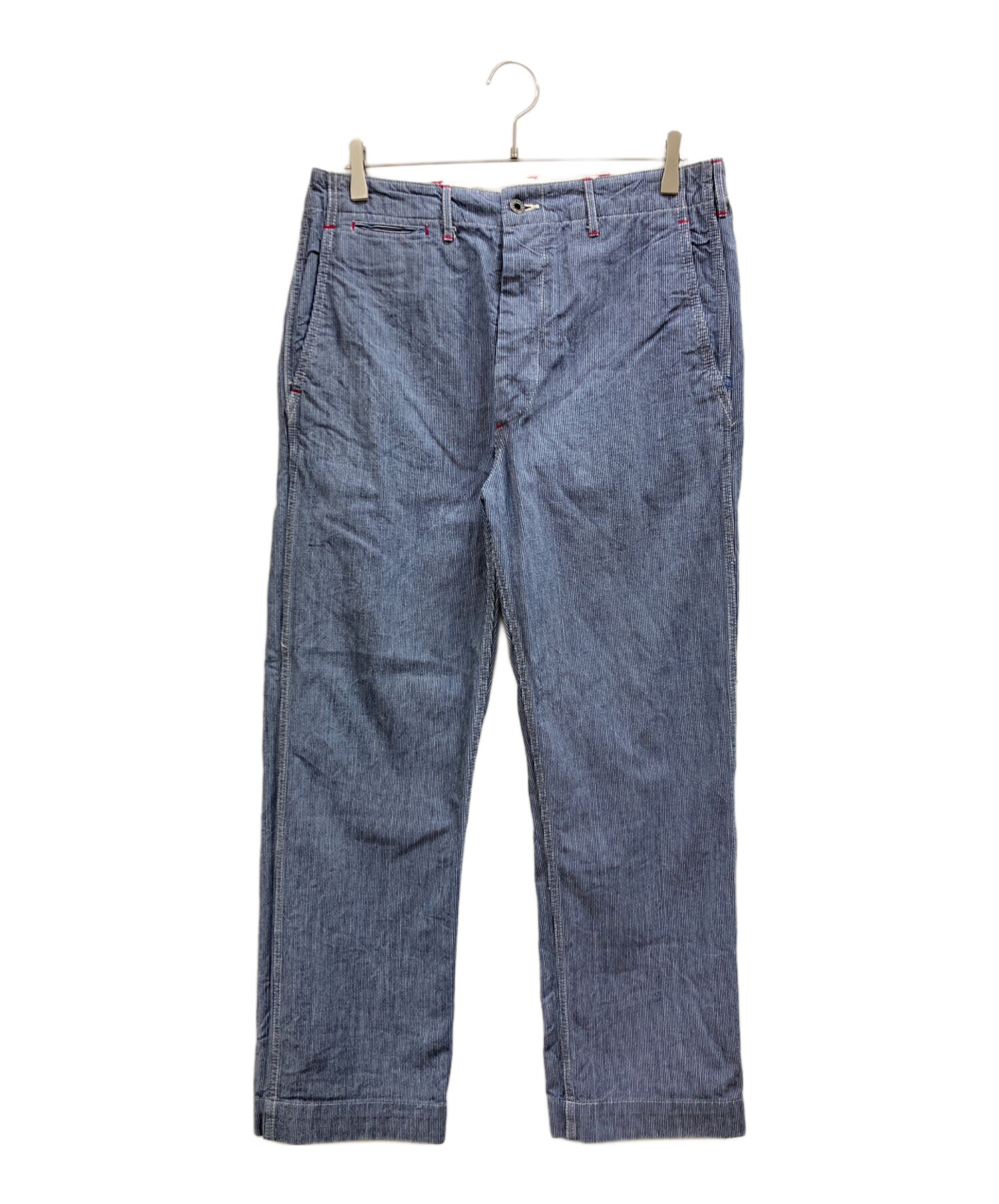 中古・古着通販】SUGAR CANE (シュガーケーン) ヒッコリーパンツ 