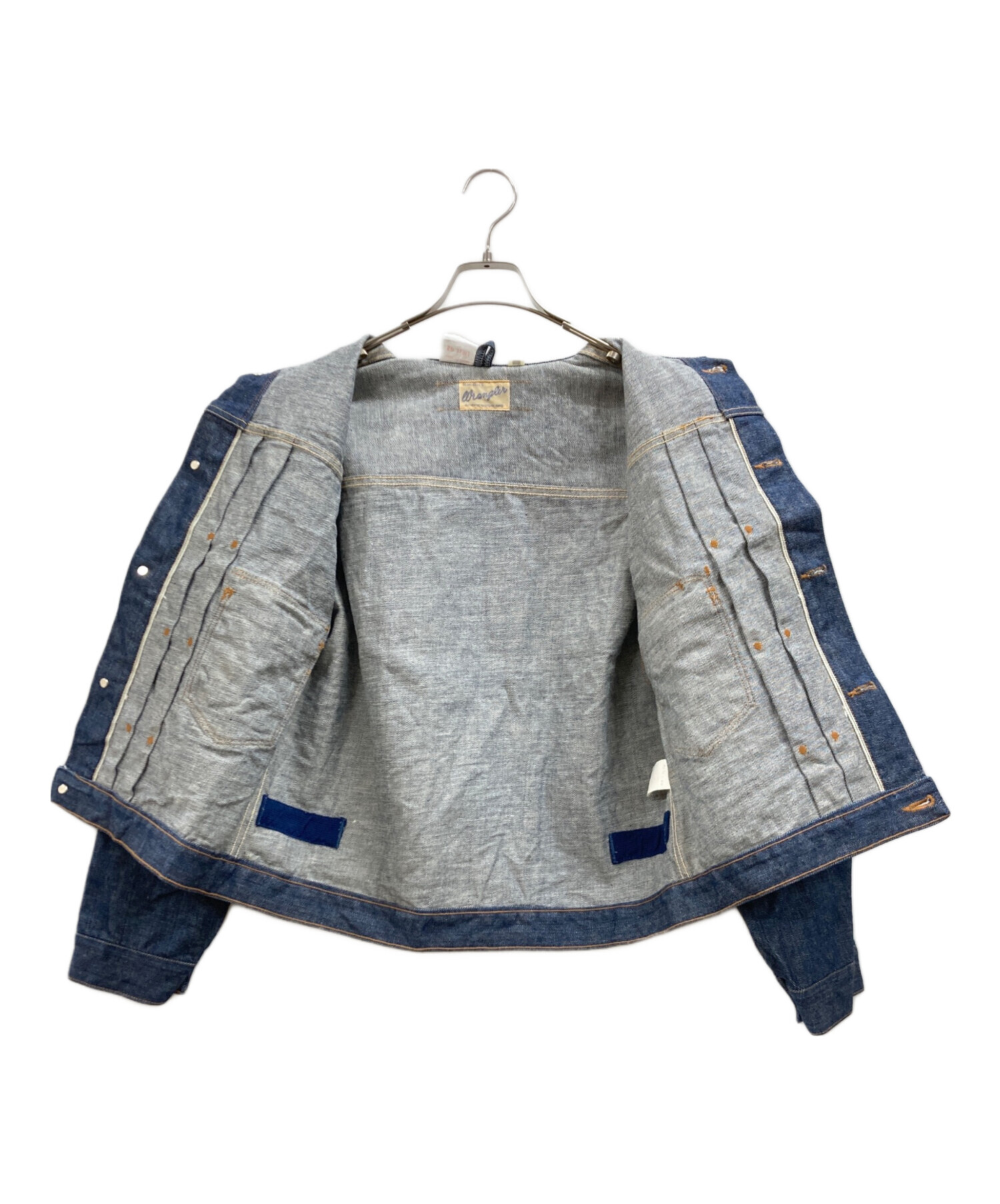 Wrangler デニム ジャケット 復刻 サイズM 中古・古着通販】Wrangler (ラングラー) 復刻デニムジャケット