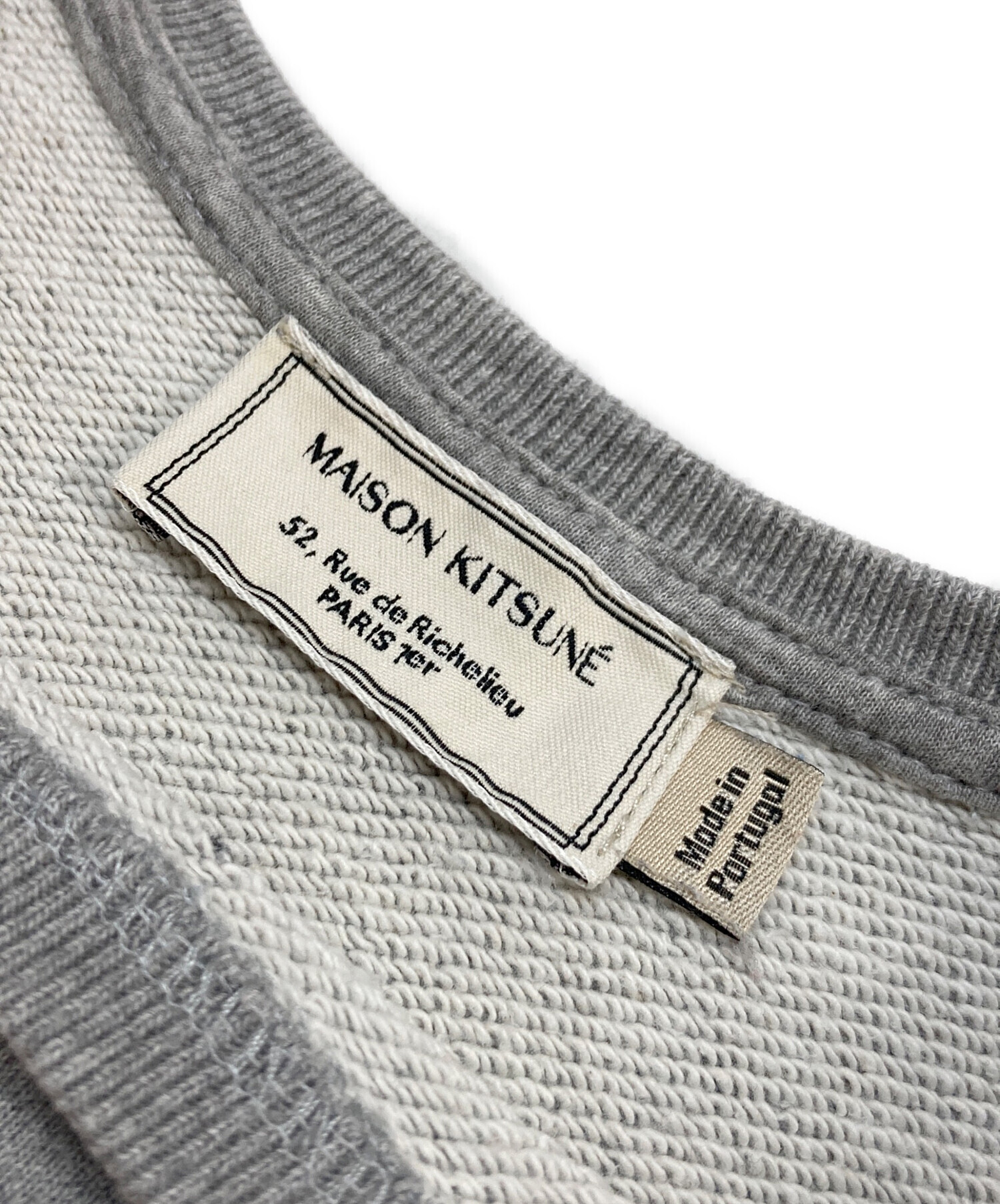 中古・古着通販】maison kitsune (メゾンキツネ) フォックス刺繍