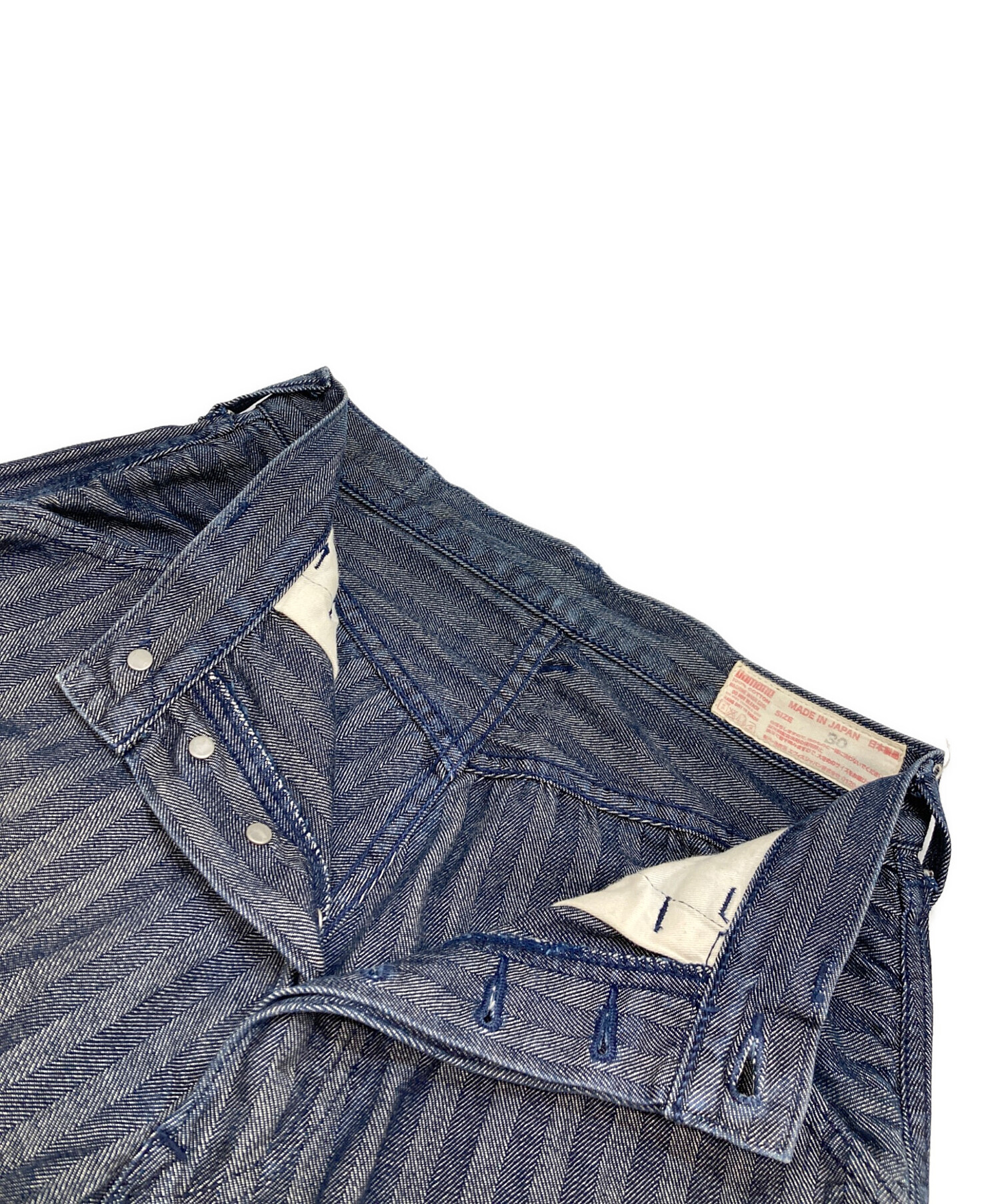 中古・古着通販】EVISU (エヴィス) デニムパンツ インディゴ サイズ:30 