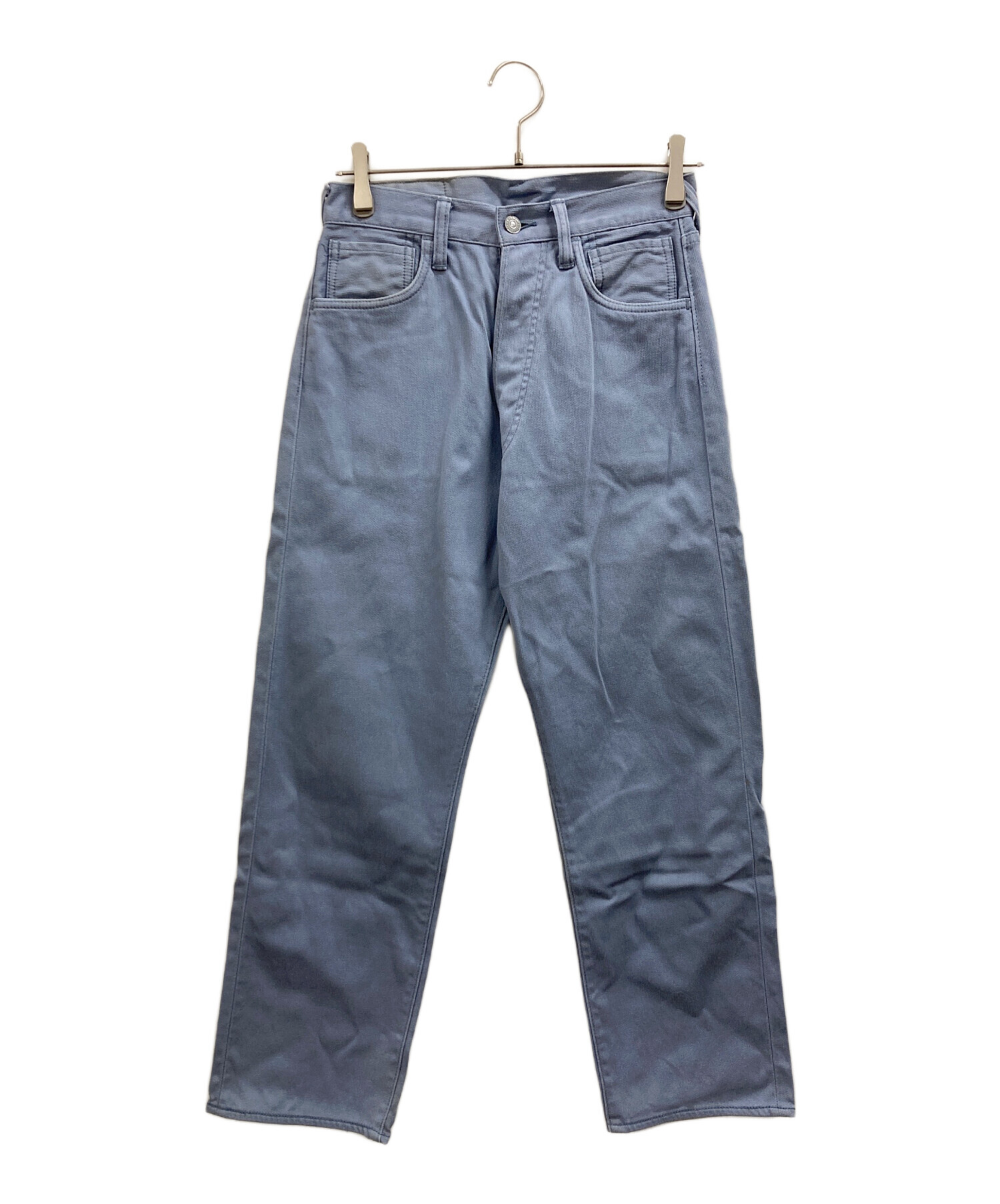 中古・古着通販】EVISU (エヴィス) デニムパンツ ブルー サイズ:実寸