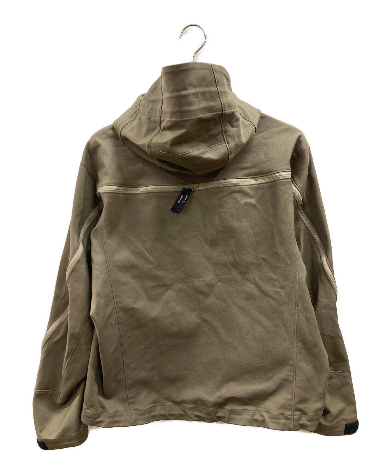 ジャケット・アウター ROTOL VENTILATION WIND JACKET 中古・古着通販】ROTOL (ロトル) VENTILATION WIND JACKET ベージュ