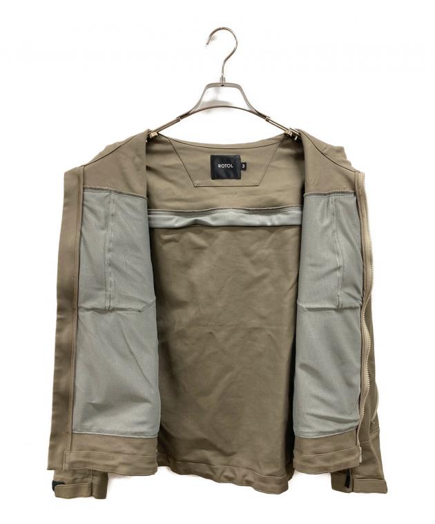 中古・古着通販】ROTOL (ロトル) VENTILATION WIND JACKET ベージュ