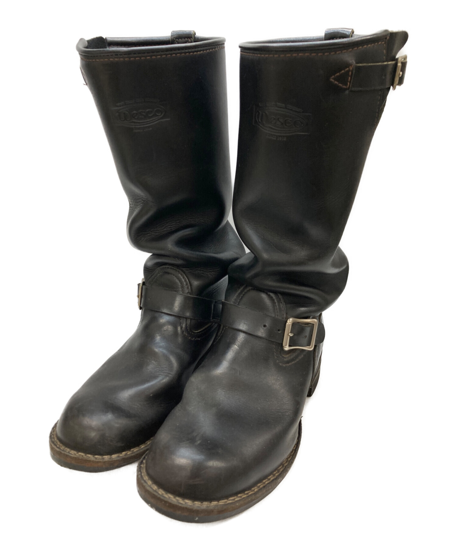 Wesco BOSS エンジニアブーツ　ブラック　27cm 9E 中古・古着通販】WESCO (ウェスコ) BOSS/エンジニアブーツ ブラック