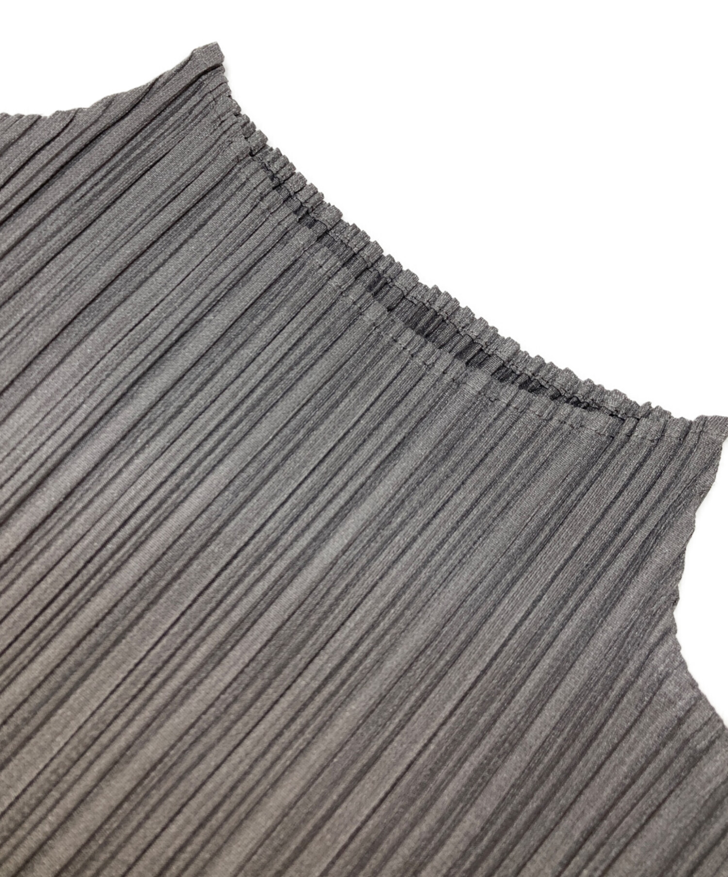 pleats pleats グレー　サイズ2 中古・古着通販】PLEATS PLEASE (プリーツプリーズ) プリーツブラウス