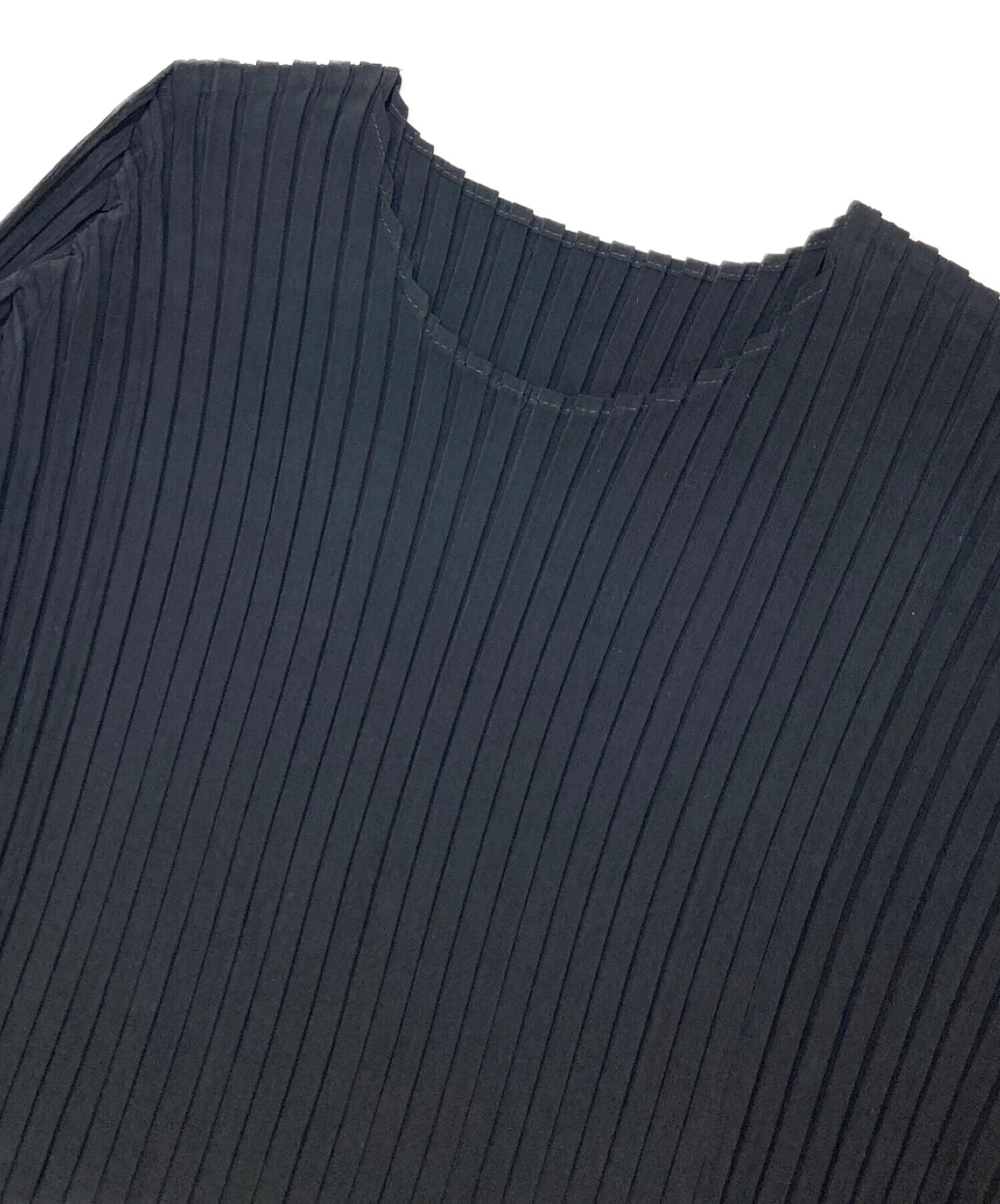 中古・古着通販】ISSEY MIYAKE (イッセイミヤケ) プリーツブラウス