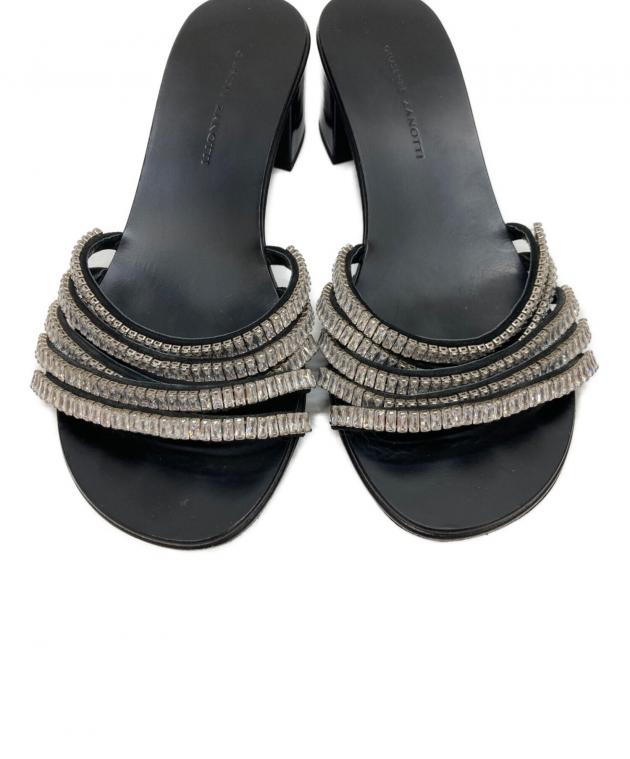 ジュゼッペザノッティ　ビジューサンダル 中古・古着通販】GIUSEPPE ZANOTTI (ジュゼッペザノッティ) ビジュー 靴
