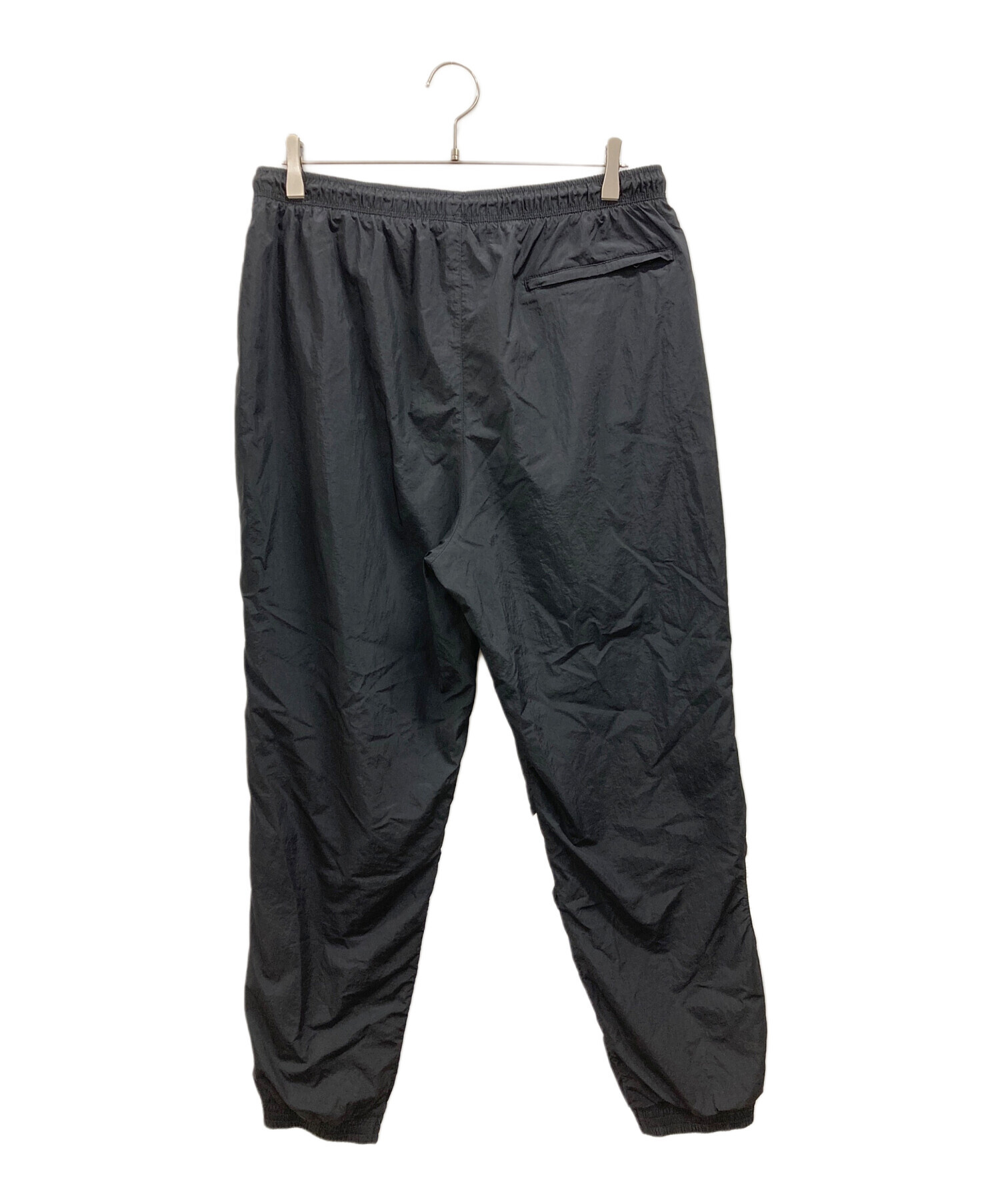 中古・古着通販】NIKE (ナイキ) NSW BIG SHOOSH WOVEN PANTS ブラック