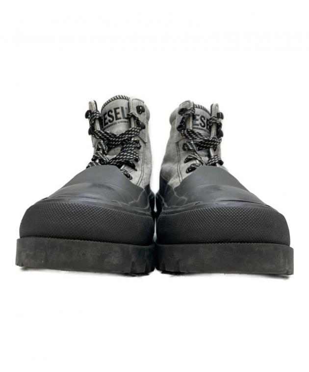 の /DIESEL D-HIKO BT X ハイカット 41サイズ 未使用 中古・古着通販】DIESEL (ディーゼル) D-HIKO BT X/レースアップブーツ