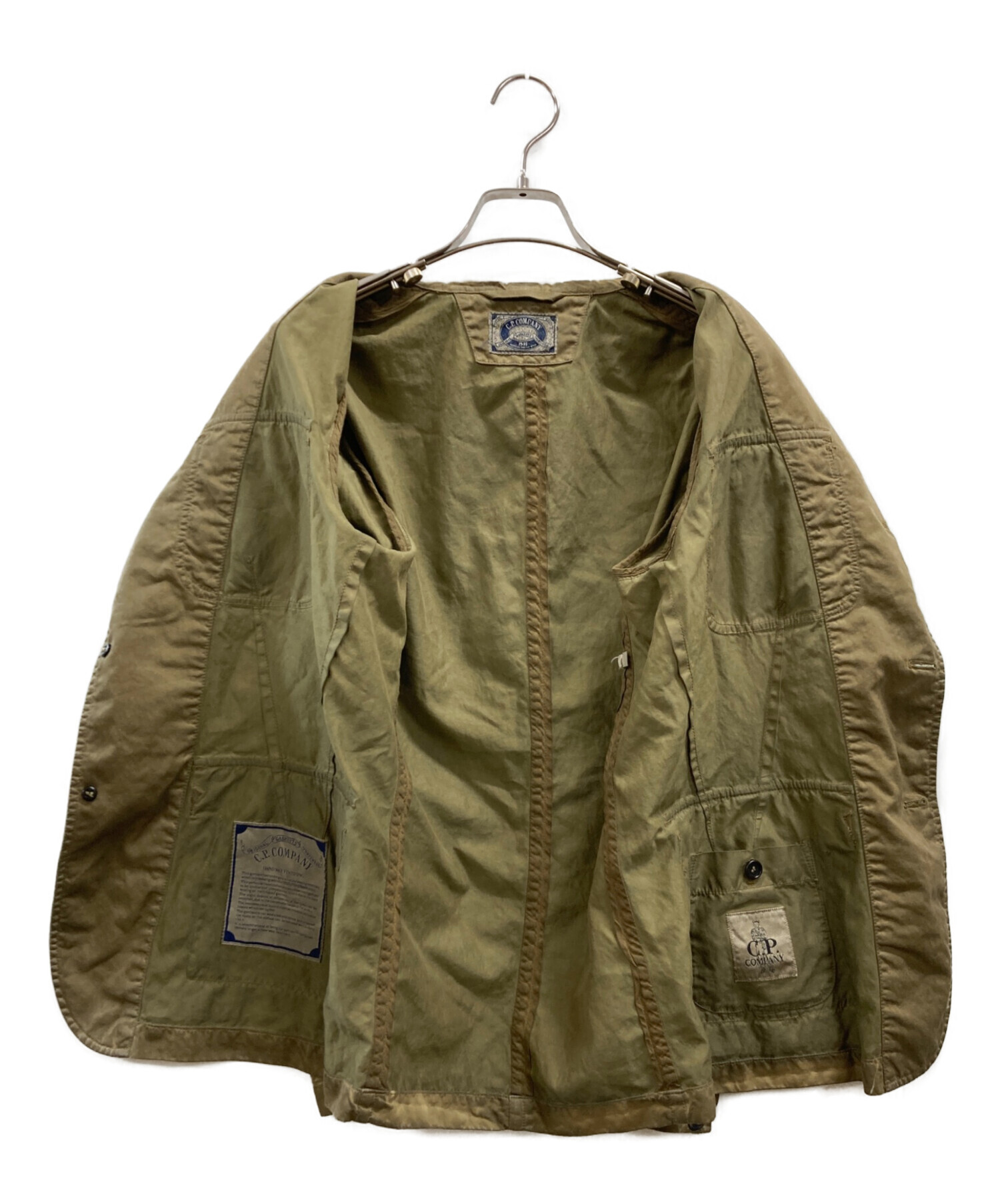 C.P. COMPANY 古着　ビンテージ　希少　ミリタリージャケット　XL相当 中古・古着通販】C.P COMPANY (シーピーカンパニー) オイルド