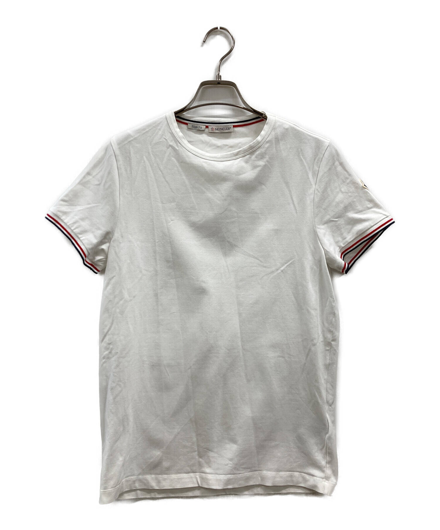 中古・古着通販】MONCLER (モンクレール) MAGLIA T-SHIRT ホワイト