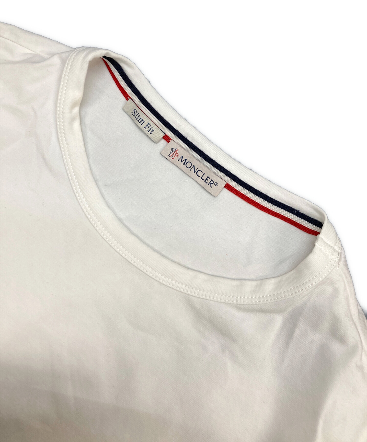中古・古着通販】MONCLER (モンクレール) MAGLIA T-SHIRT ホワイト