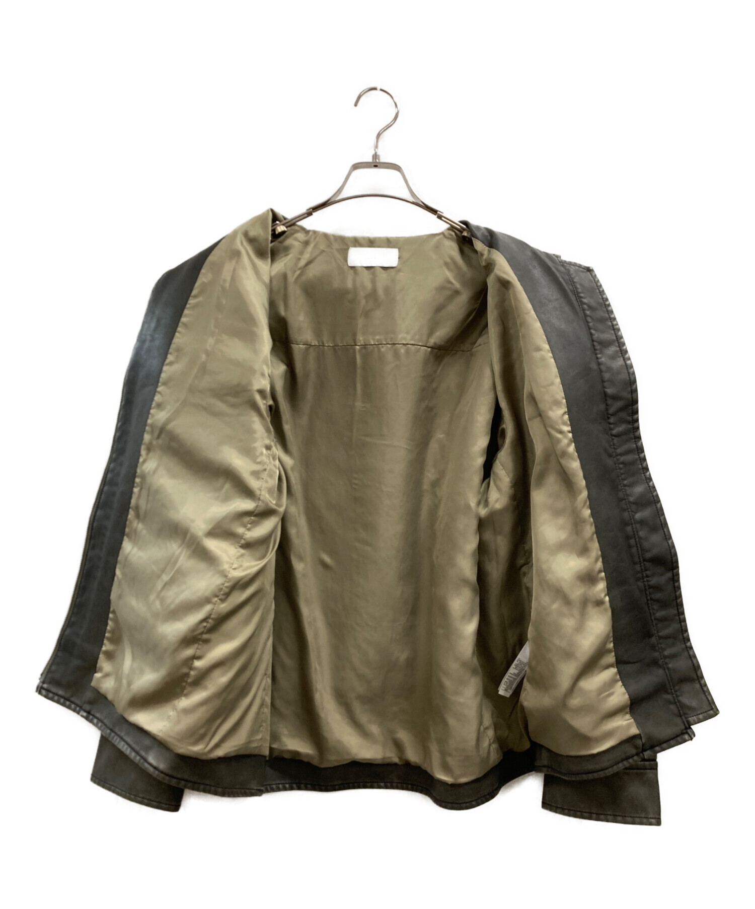 中古・古着通販】SLY (スライ) VINTAGE BOXY F/LEATHER ジャケット