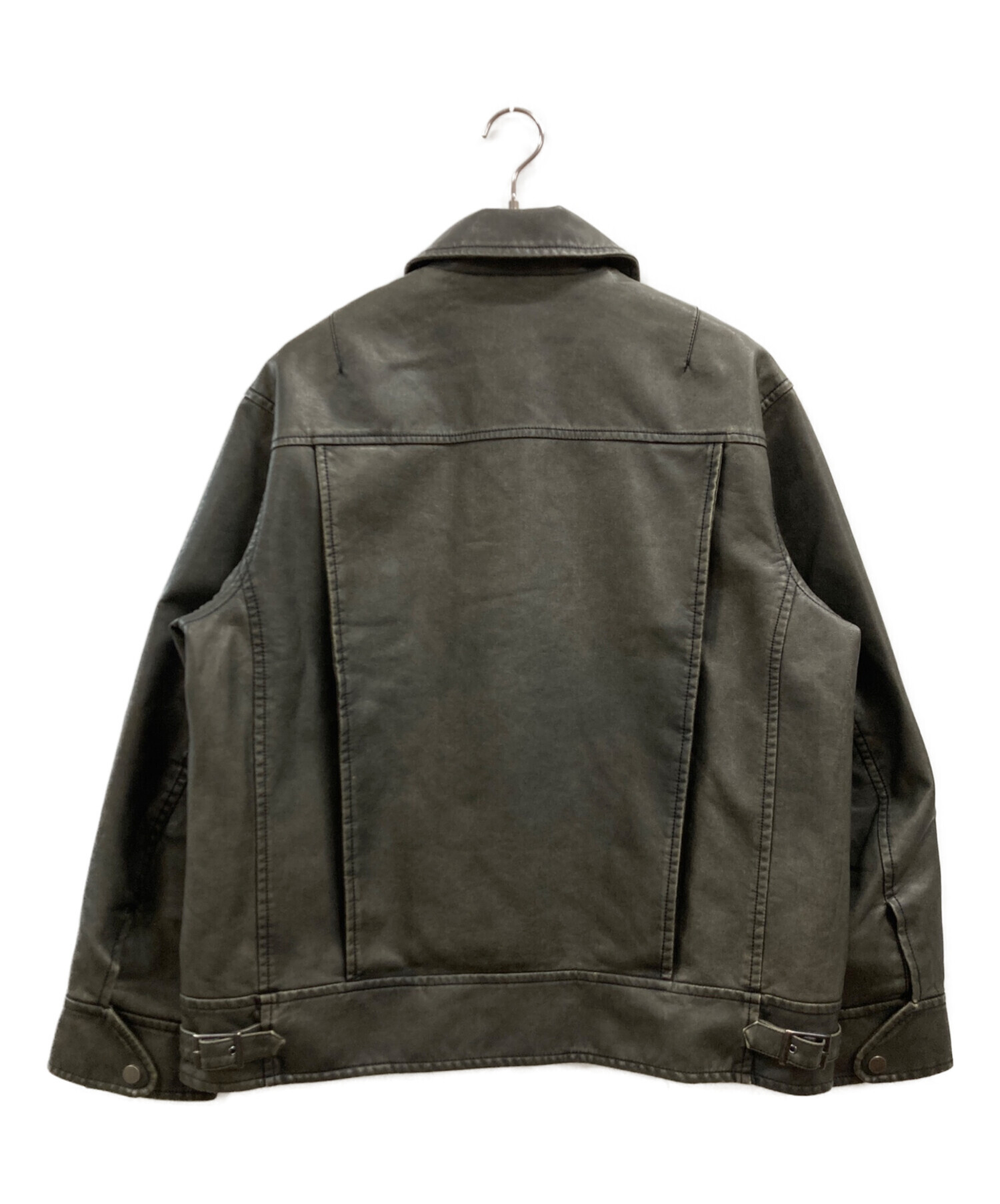 中古・古着通販】SLY (スライ) VINTAGE BOXY F/LEATHER ジャケット