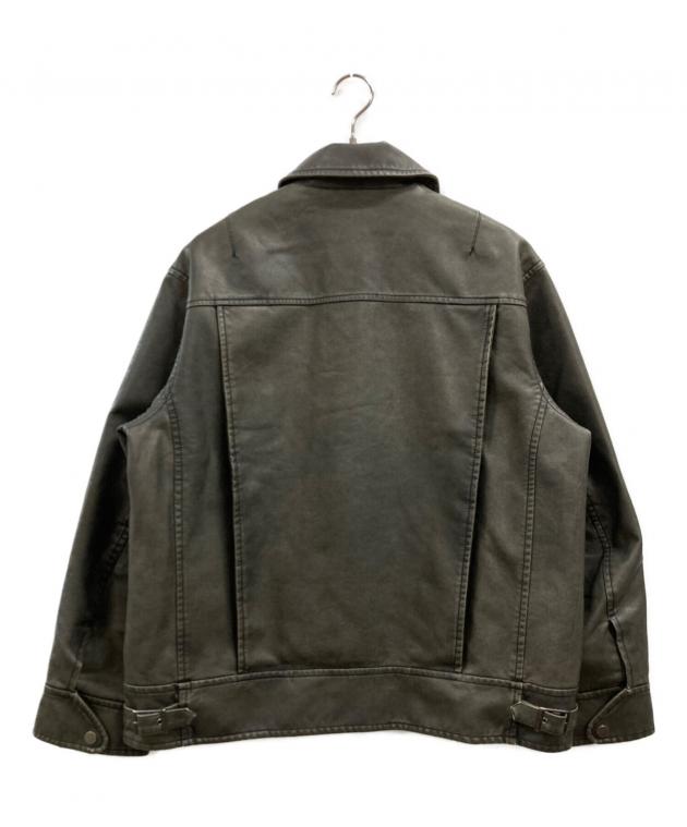 中古・古着通販】SLY (スライ) VINTAGE BOXY F/LEATHER ジャケット