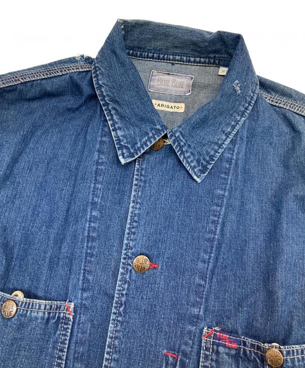 中古・古着通販】BLUE BLUE (ブルーブルー) カバーオール ネイビー