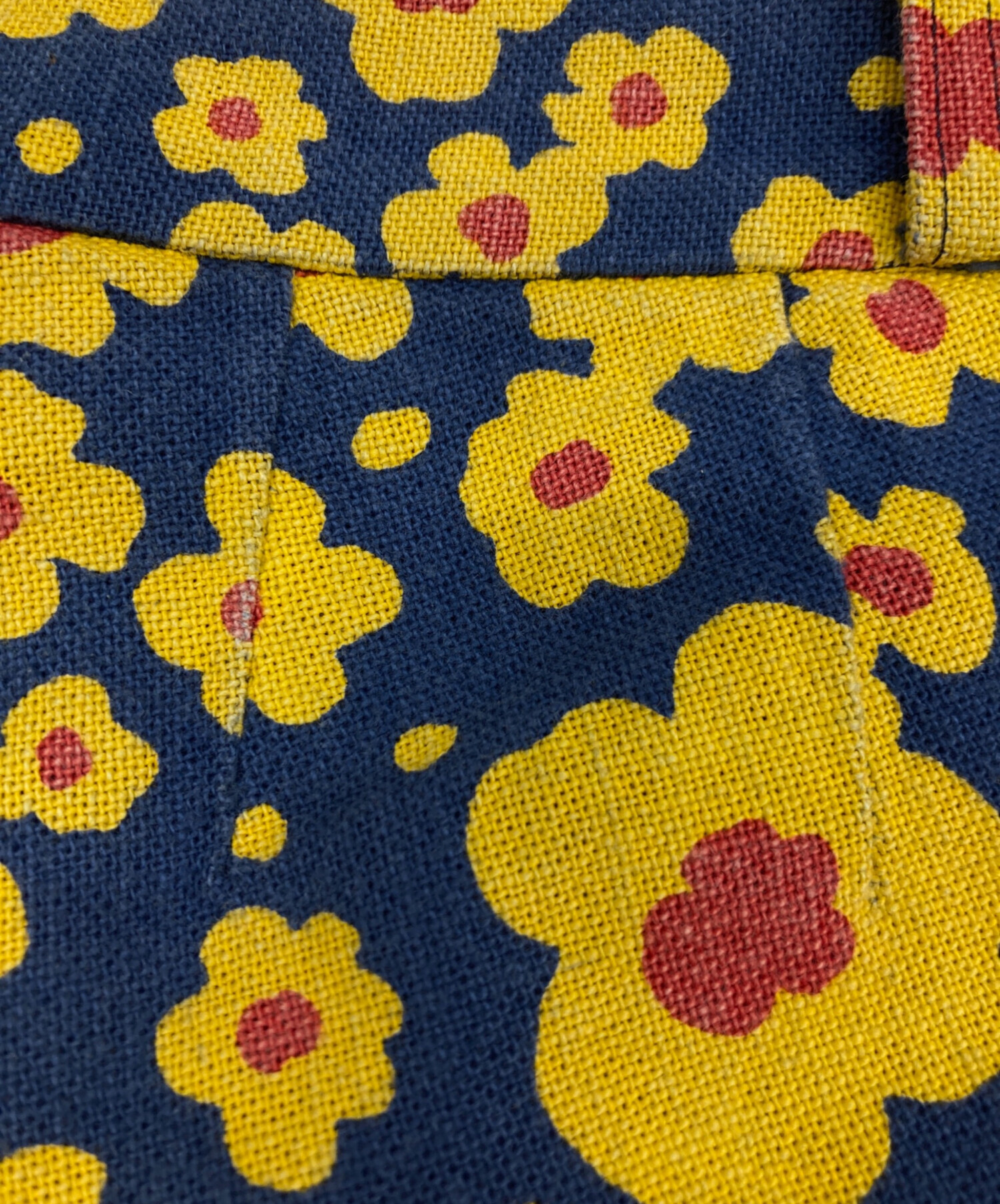 トリココムデギャルソン　花柄刺繍サテンパンツスーツ　紺　tricot 中古・古着通販】tricot COMME des GARCONS (トリココムデギャルソン