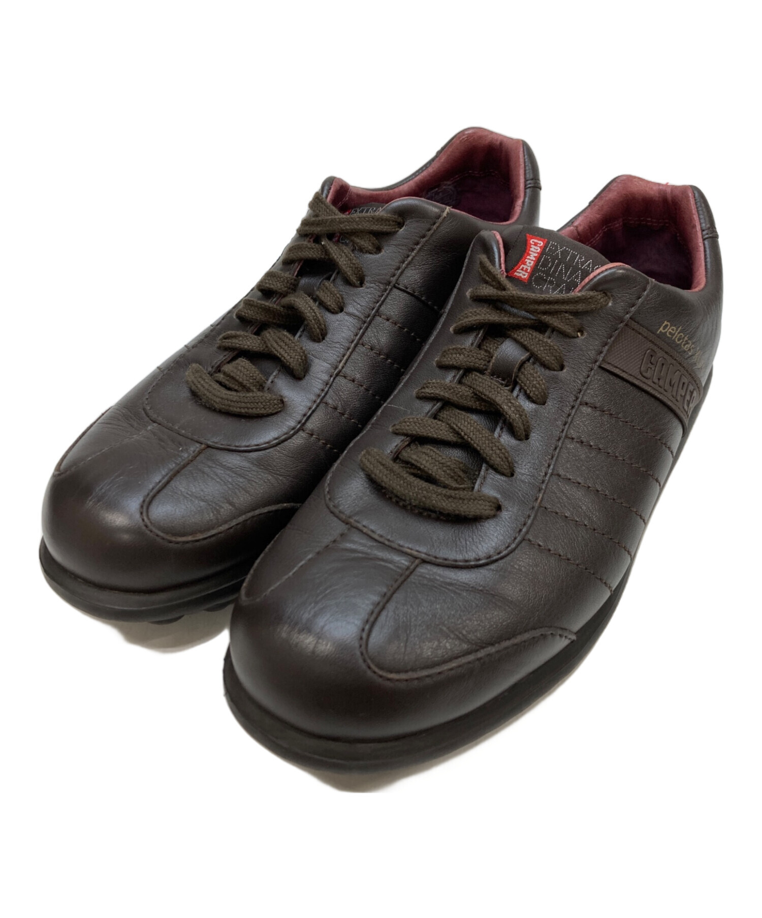 中古・古着通販】CAMPER (カンペール) レザースニーカー ブラウン
