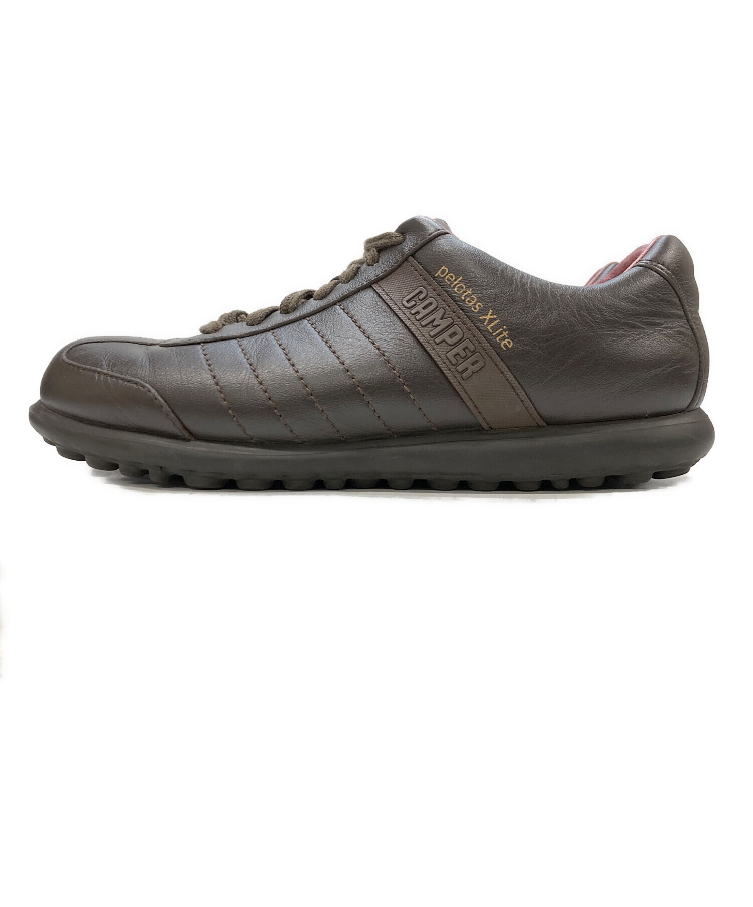 中古・古着通販】CAMPER (カンペール) レザースニーカー ブラウン