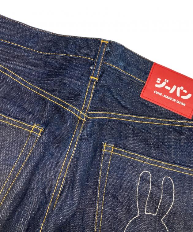 中古・古着通販】CUNE (キューン) ウサギステッチデニムパンツ