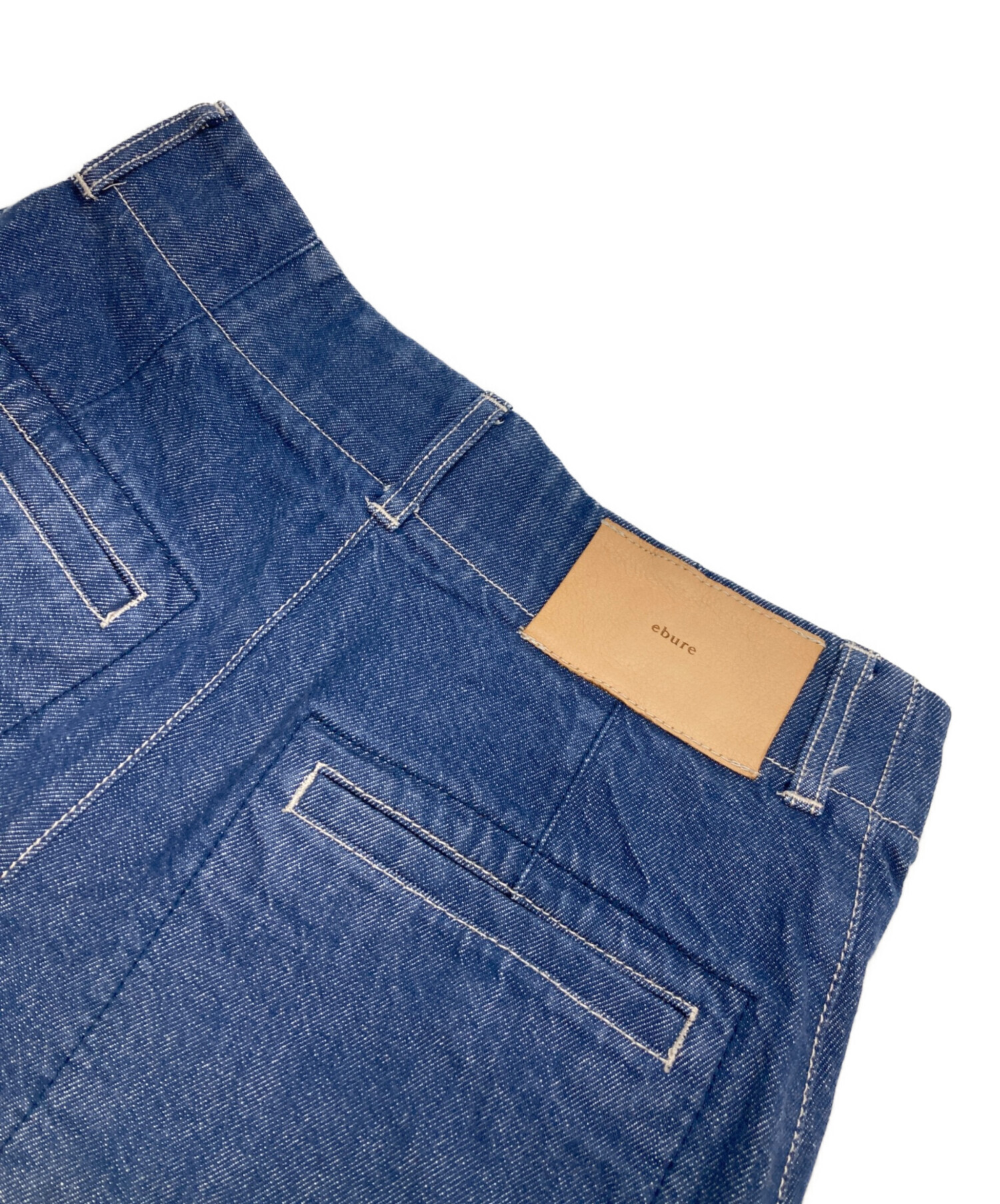 中古・古着通販】EBURE (エブール) リアクティブデニムパンツ ネイビー