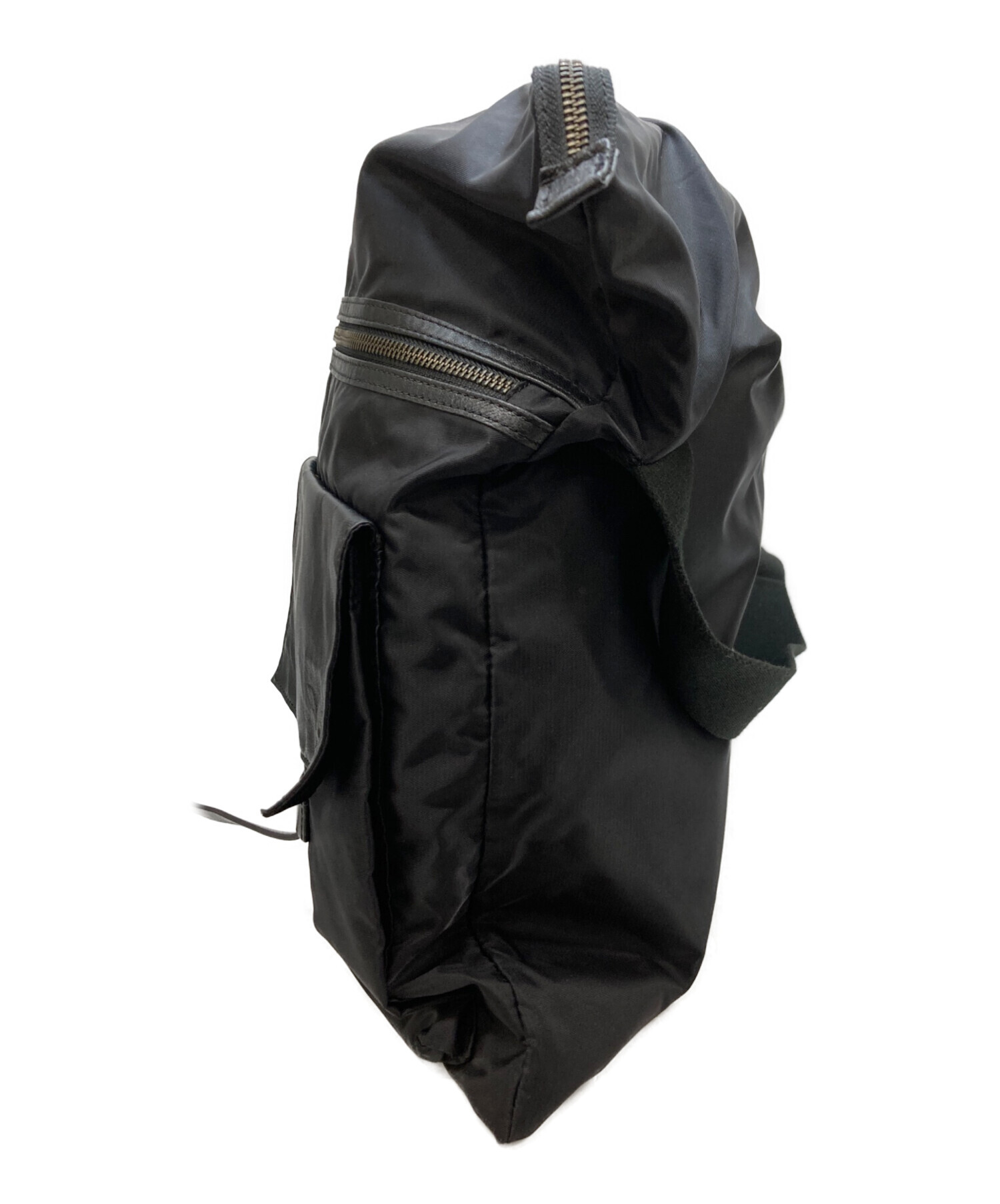 中古・古着通販】Y-3 (ワイスリー) ナイロンレザービッグショルダー