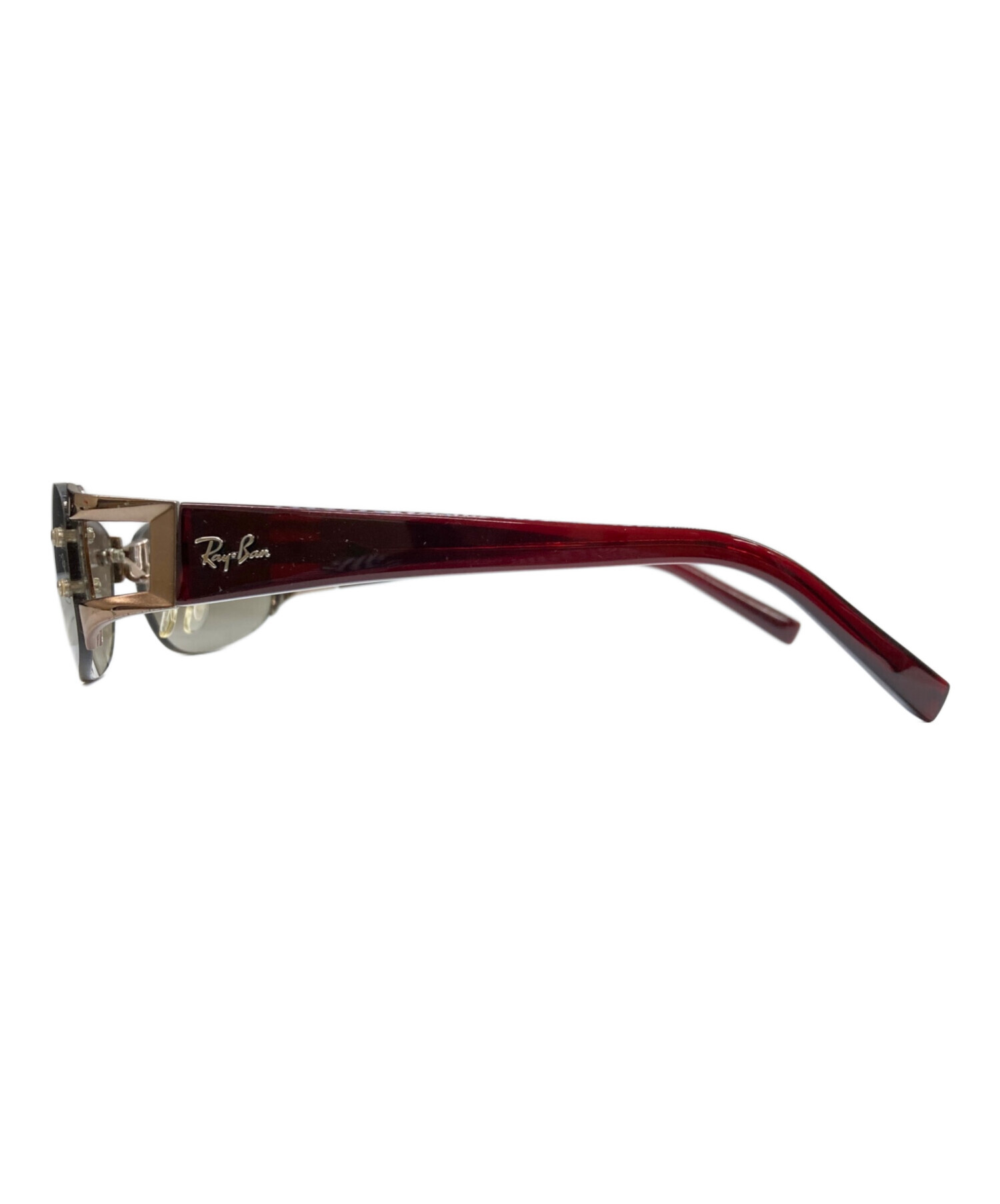 中古・古着通販】RAY-BAN (レイバン) リムレスサングラス レッド
