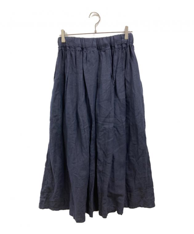 美品✨nest robe ネストローブ リネン タック ギャザー マキシスカート 中古・古着通販】nest Robe (ネストローブ) リネンタックギャザー