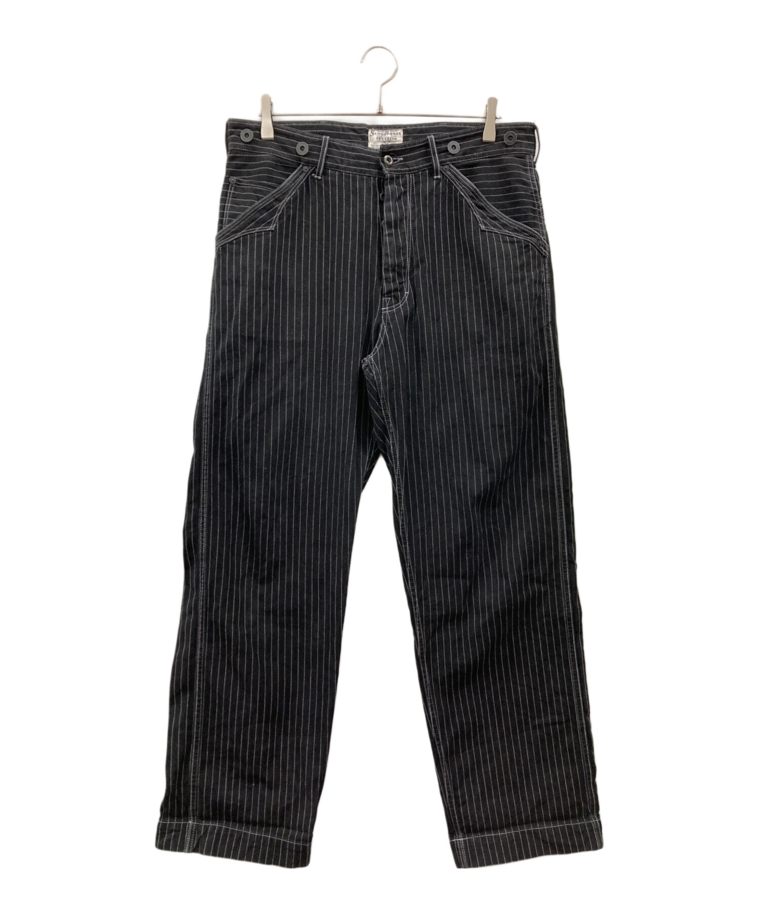 Schott OLD HICKORY DENIM PANTS 完売モデル 34 中古・古着通販】SCHOTT BROS. (ショット) OLD HICKORY DENIM PANTS