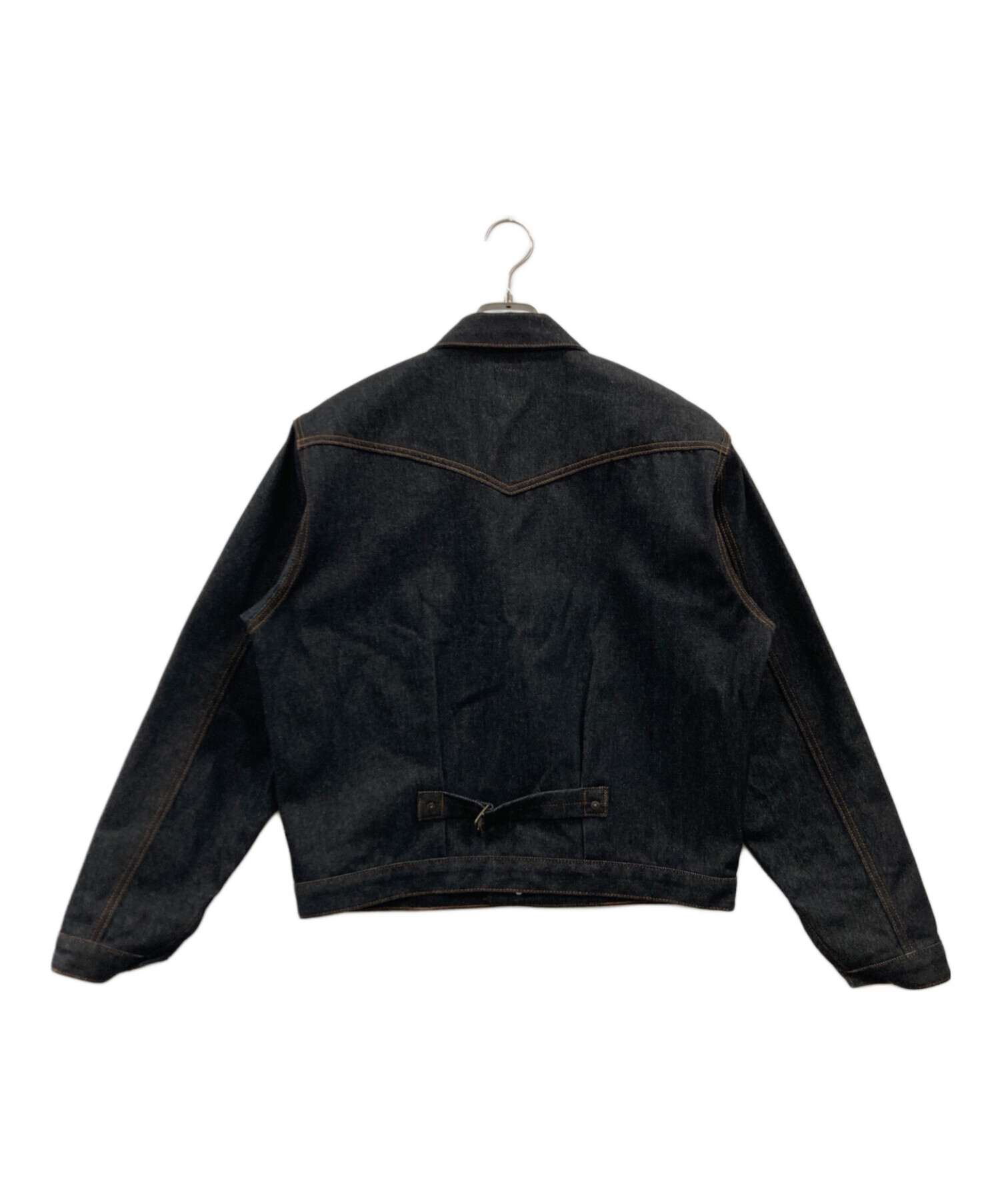 中古・古着通販】Noen (ノエン) 1st.型デニムジャケット ブラック