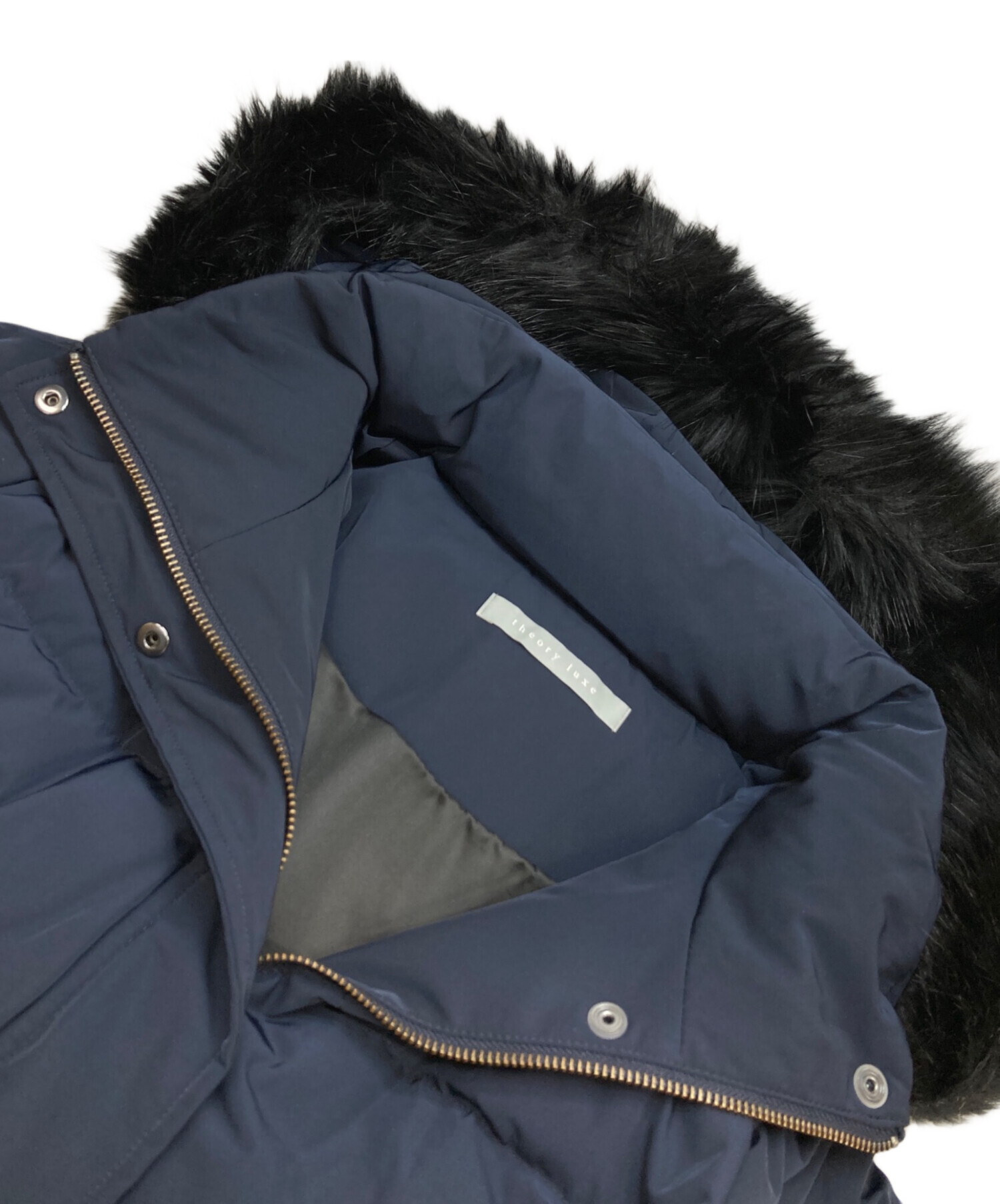 中古・古着通販】theory luxe (セオリーリュクス) ファー付きダウン