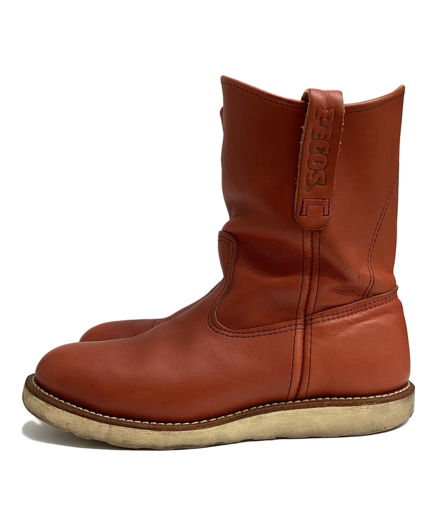 RED WING レッドウィング ペコスブーツ ブラウン US 9E 中古・古着通販】RED WING (レッドウィング) 9-inch Pecos Boots USA製