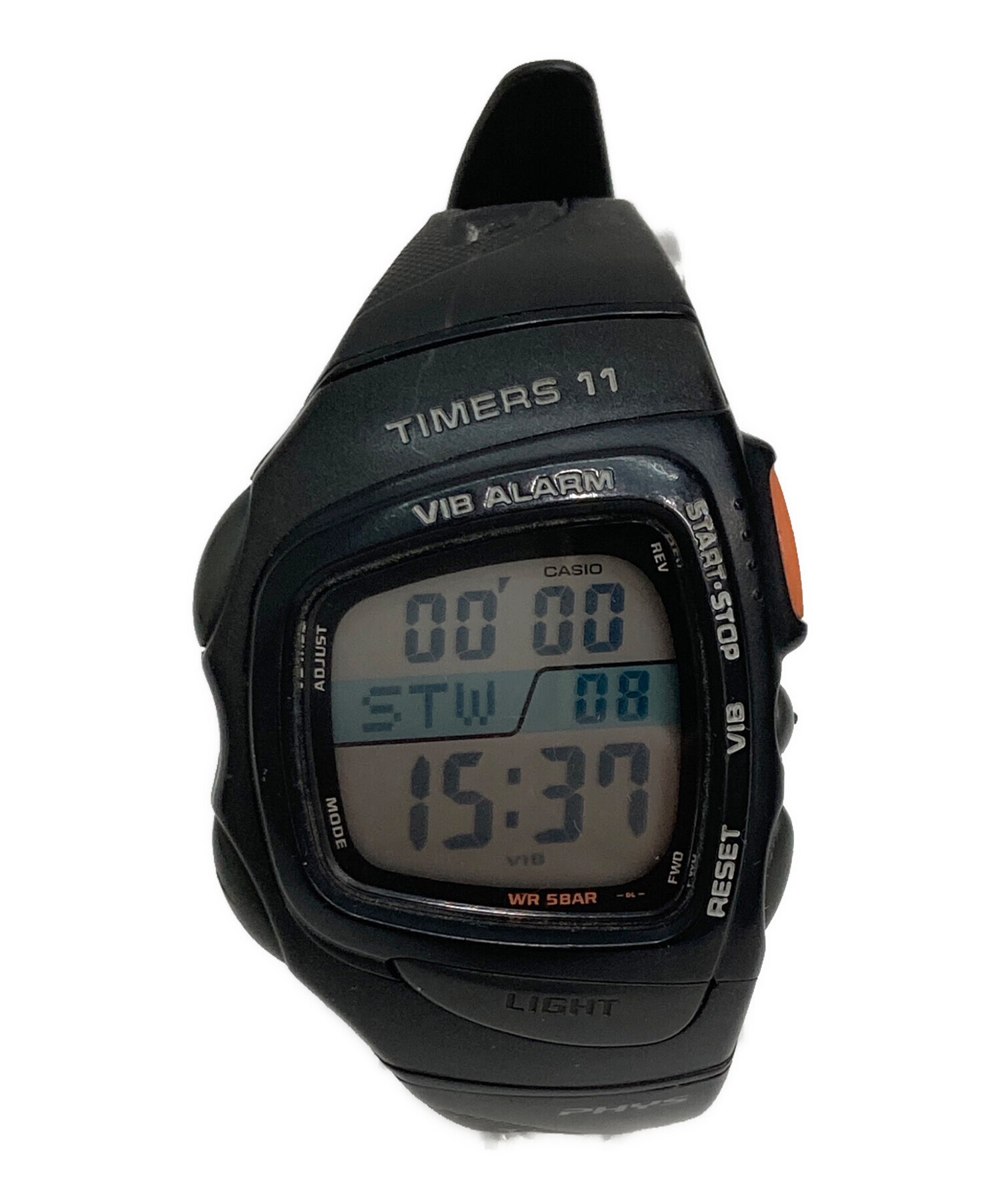 ふみ中古時計ページ 中古・古着通販】CASIO (カシオ) PHYS TIMERS11 ブラック｜ブランド