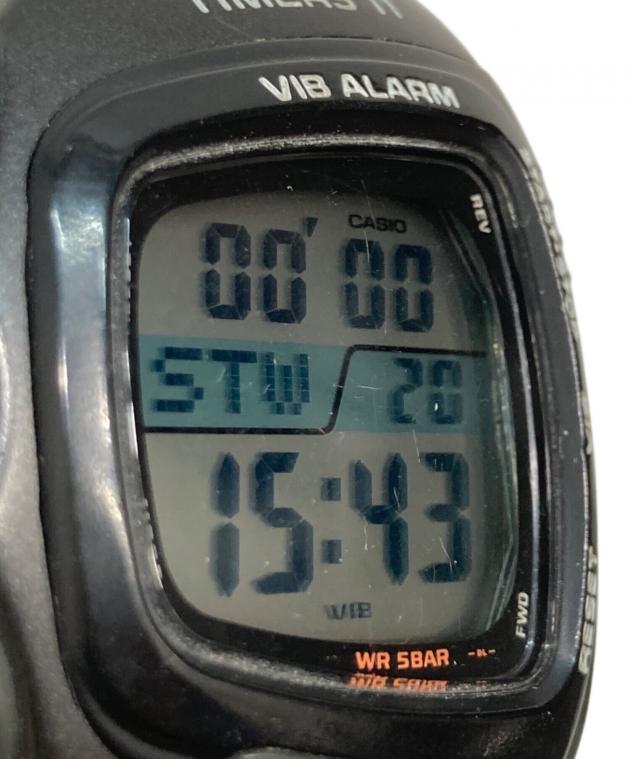 中古・古着通販】CASIO (カシオ) PHYS TIMERS11 ブラック｜ブランド