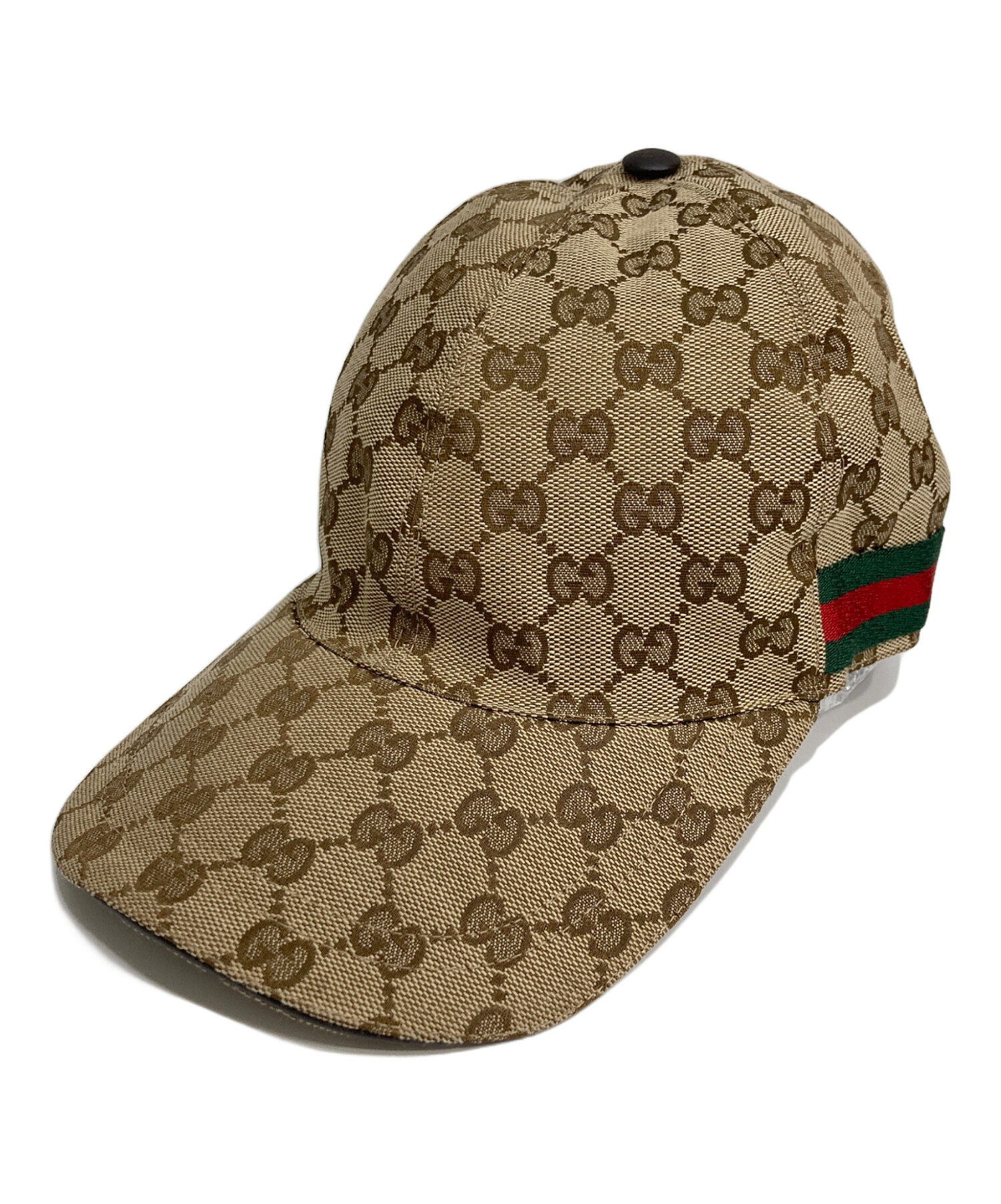 中古・古着通販】GUCCI (グッチ) GGキャンバスベースボールキャップ