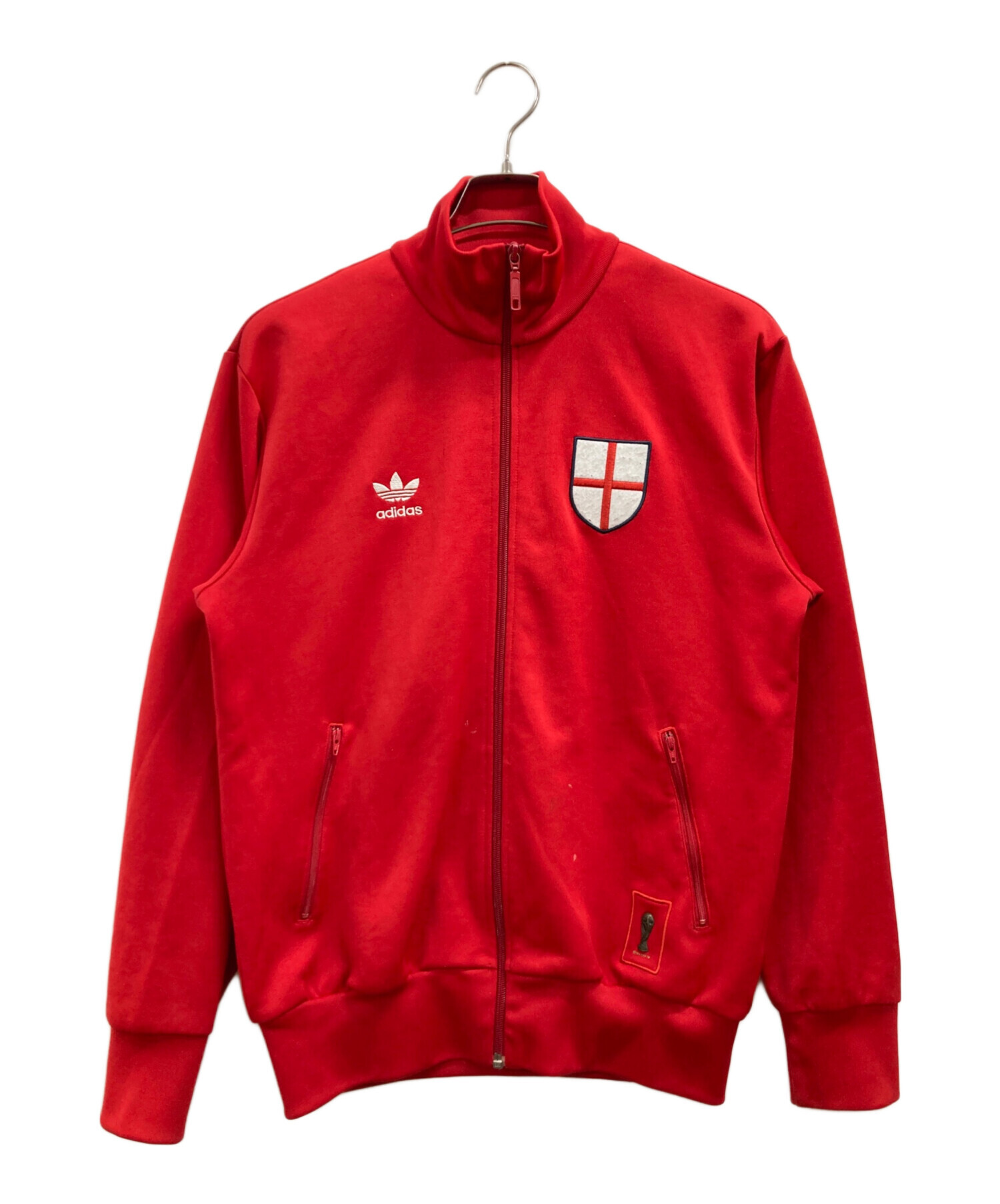 中古・古着通販】adidas (アディダス) トラックジャケット レッド