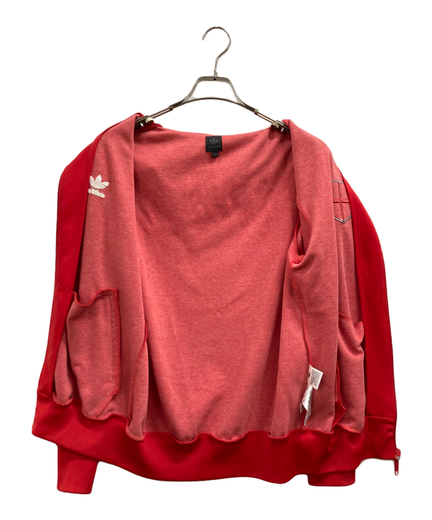 中古・古着通販】adidas (アディダス) トラックジャケット レッド