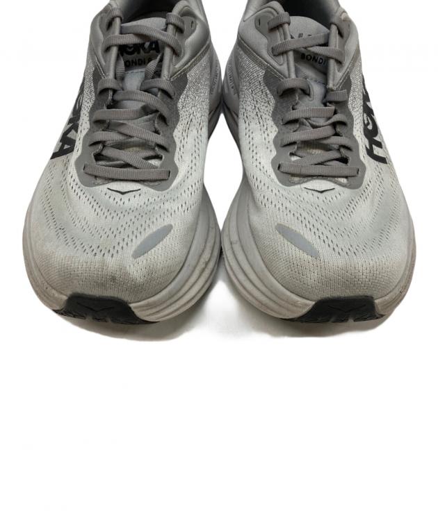 中古・古着通販】HOKA (ホカ) BONDI 8 X WD グレー サイズ:26.5