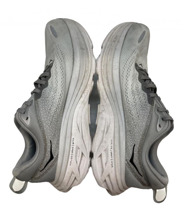 中古・古着通販】HOKA (ホカ) BONDI 8 X WD グレー サイズ:26.5