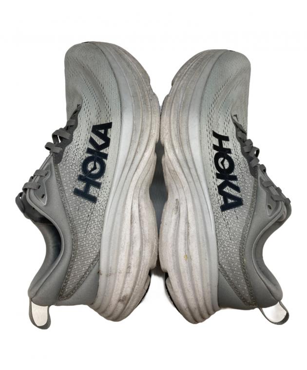 中古・古着通販】HOKA (ホカ) BONDI 8 X WD グレー サイズ:26.5