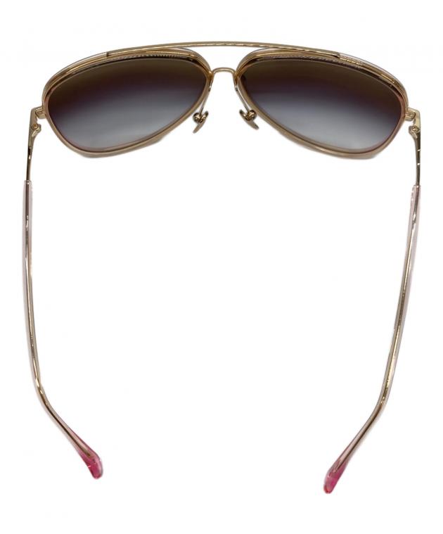 美品 DITA CONDOR TWO ディータ サングラス メガネ 眼鏡 黒 金 中古・古着通販】DITA (ディータ) CONDOR TWO ゴールド サイズ:不明