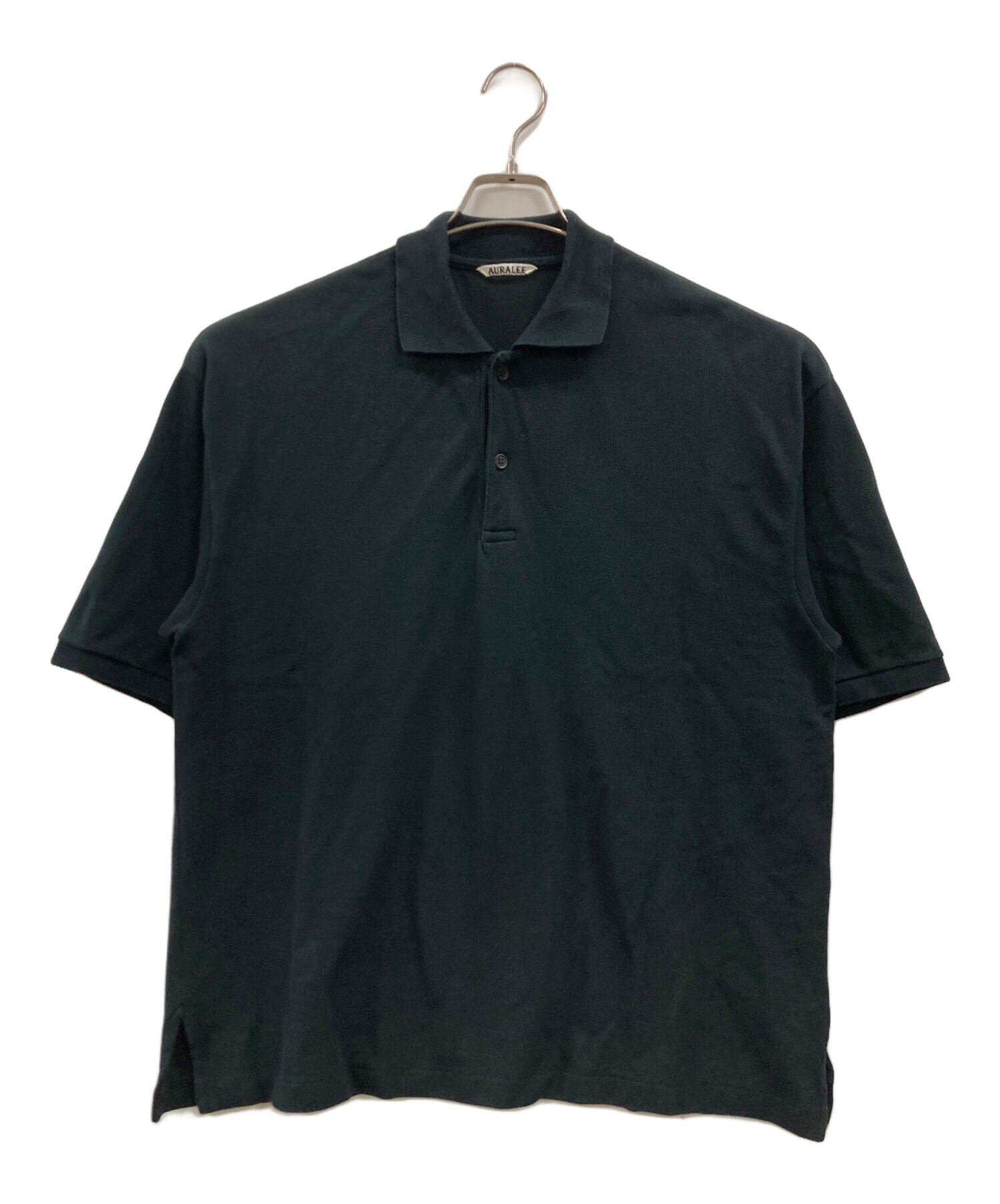 AURALEE SUPER SOFT PIQUE BIG POLO サイズ4 中古・古着通販】AURALEE (オーラリー) SUPER SOFT PIQUE BIG POLO